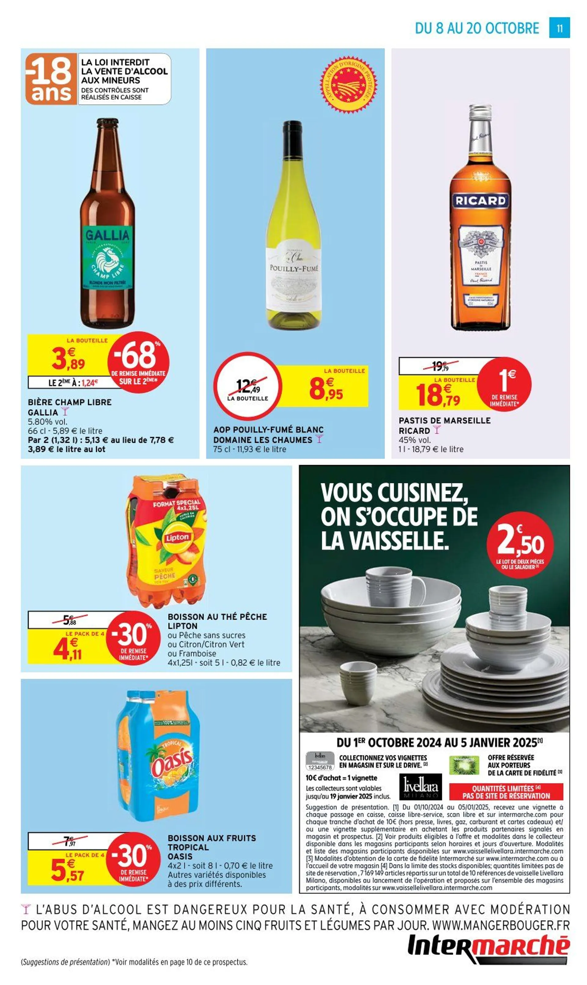 Intermarché Offres de catalogue du 8 octobre au 20 octobre 2024 - Catalogue page 11