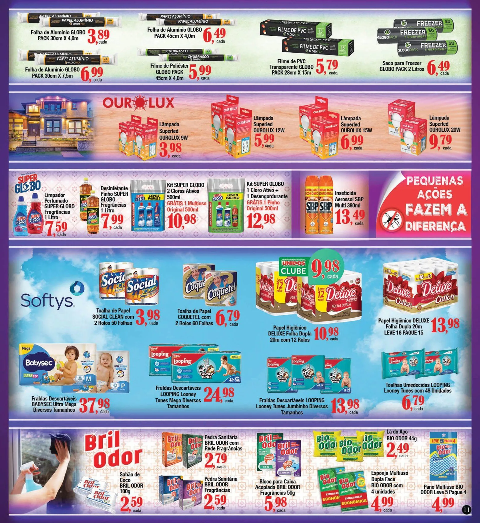 Encarte de Folhetos Unidos Supermercados 17 de abril até 2 de maio 2025 - Pagina 11