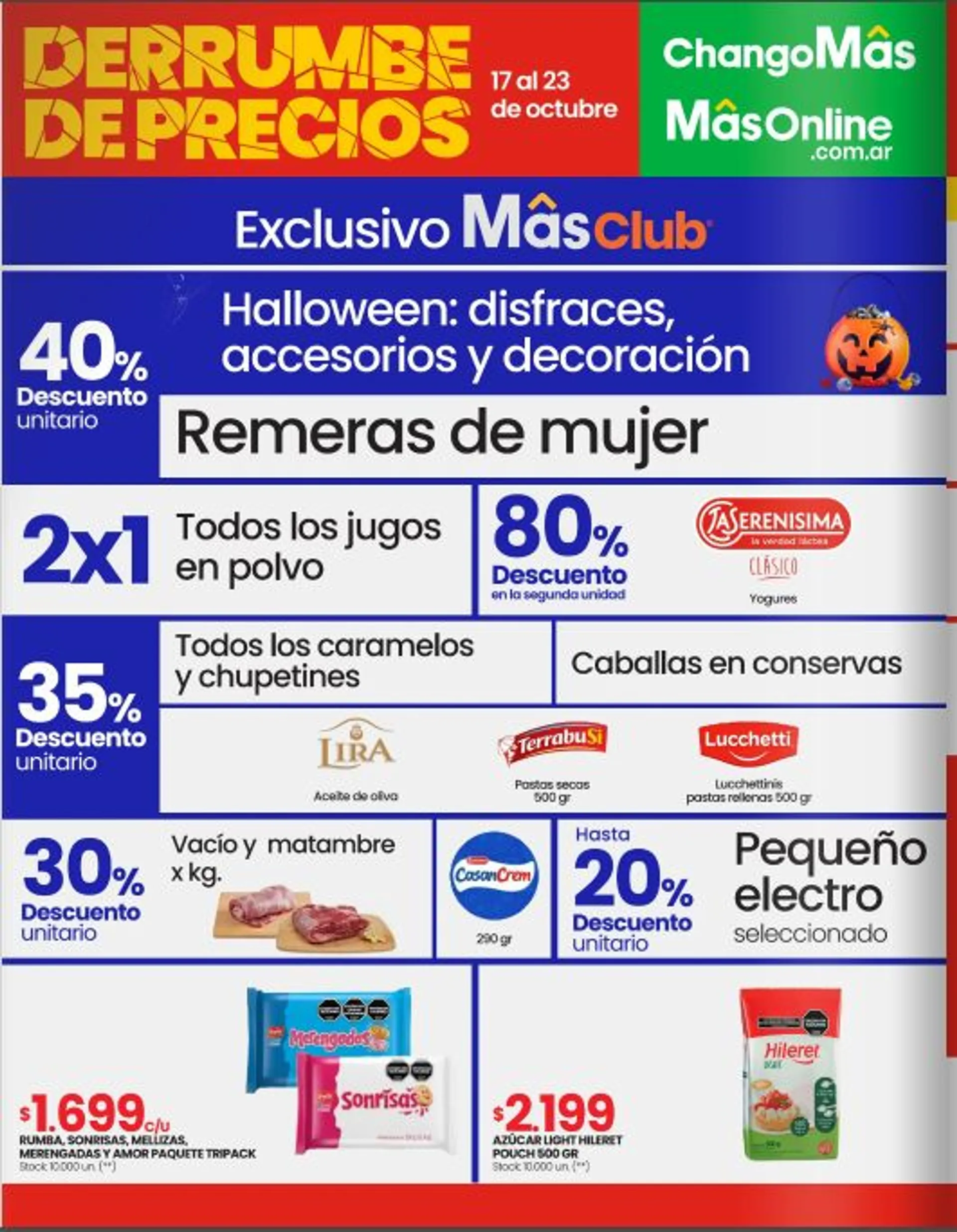 Ofertas de ChangoMas Derrumbre de precios! 18 de octubre al 23 de octubre 2024 - Página 10 del catálogo