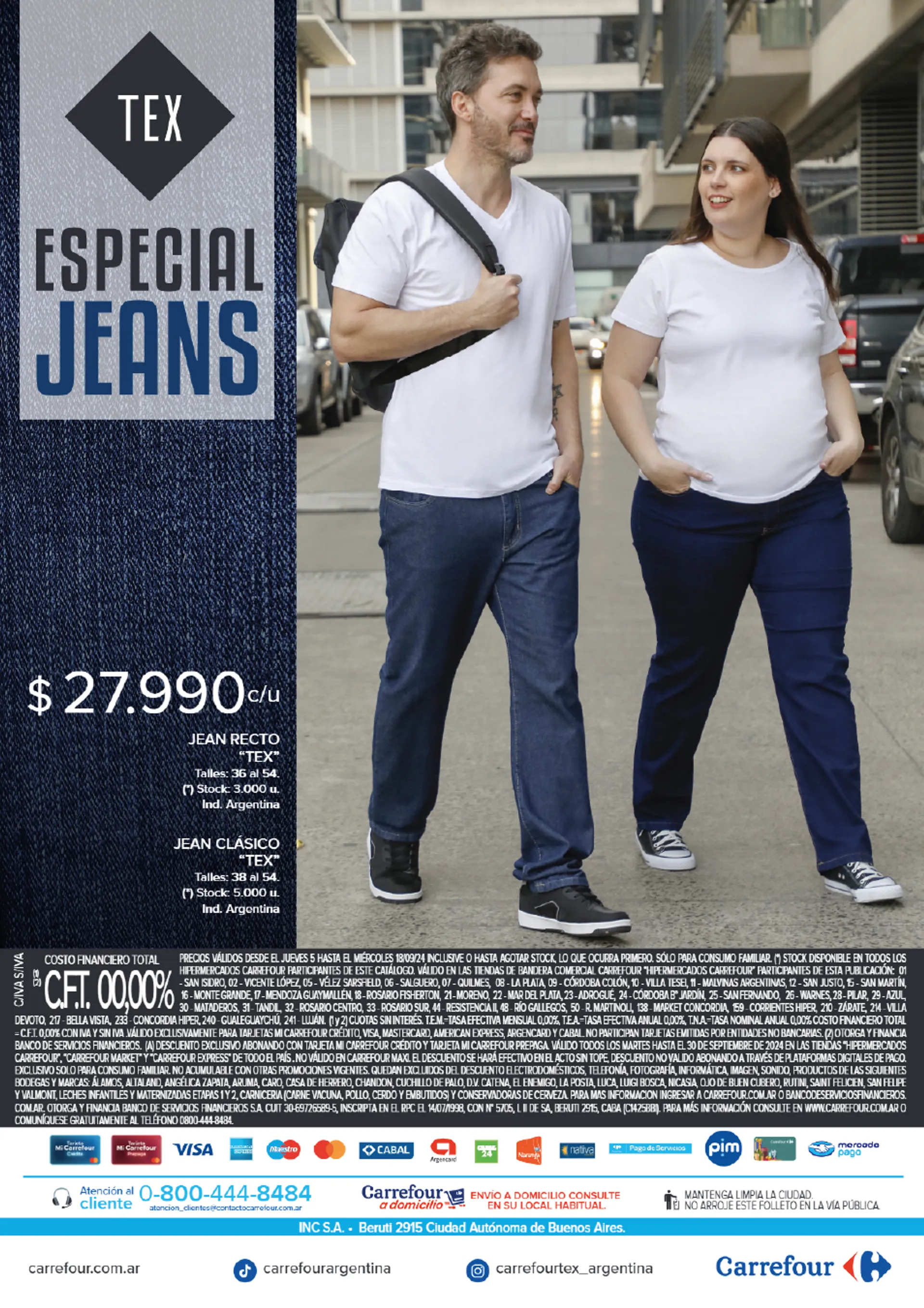 Ofertas de Carrefour Especial Jeans 11 de septiembre al 18 de septiembre 2024 - Página 10 del catálogo