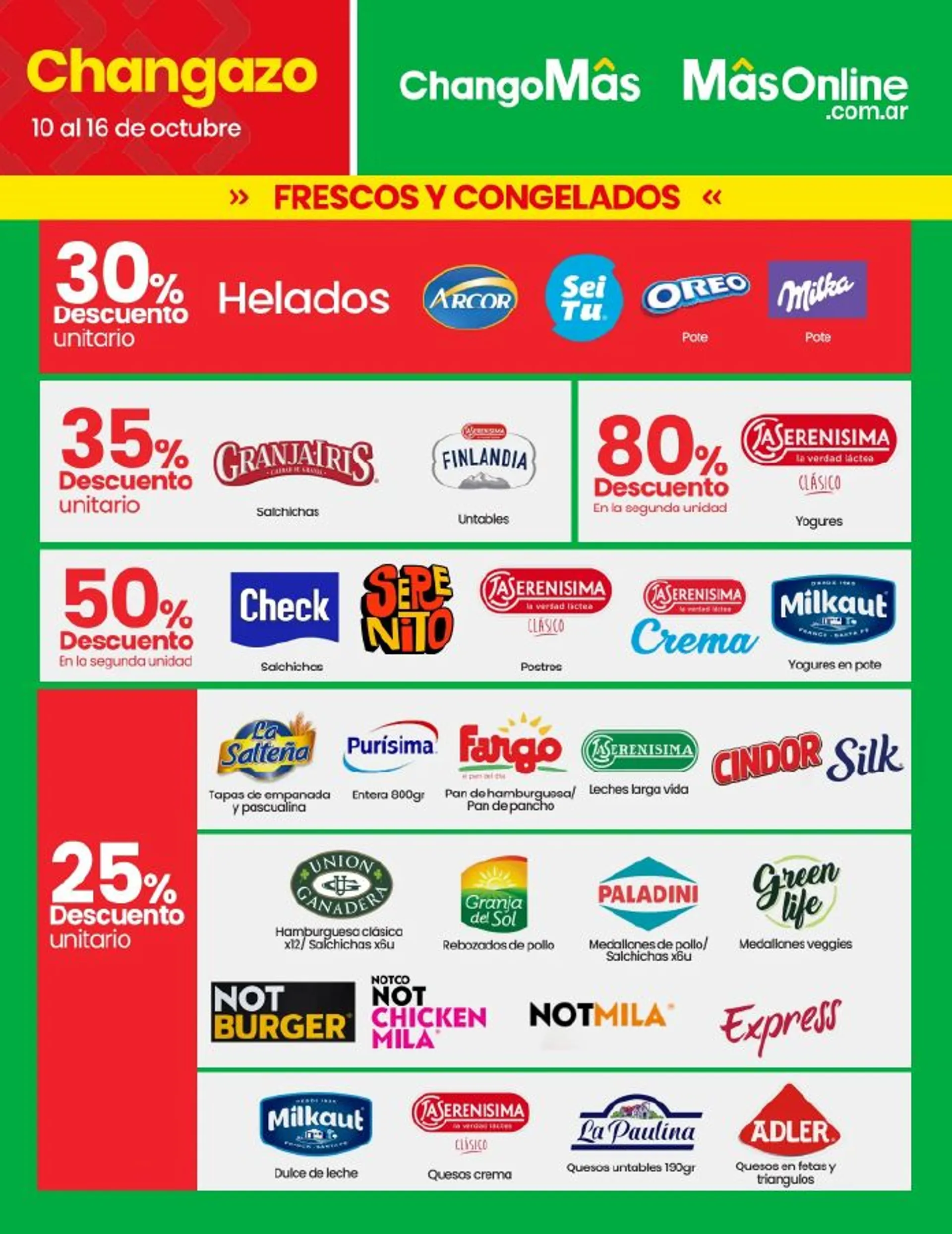 Ofertas de Changomas Ofertas hoy 10 de octubre al 16 de octubre 2024 - Página 10 del catálogo