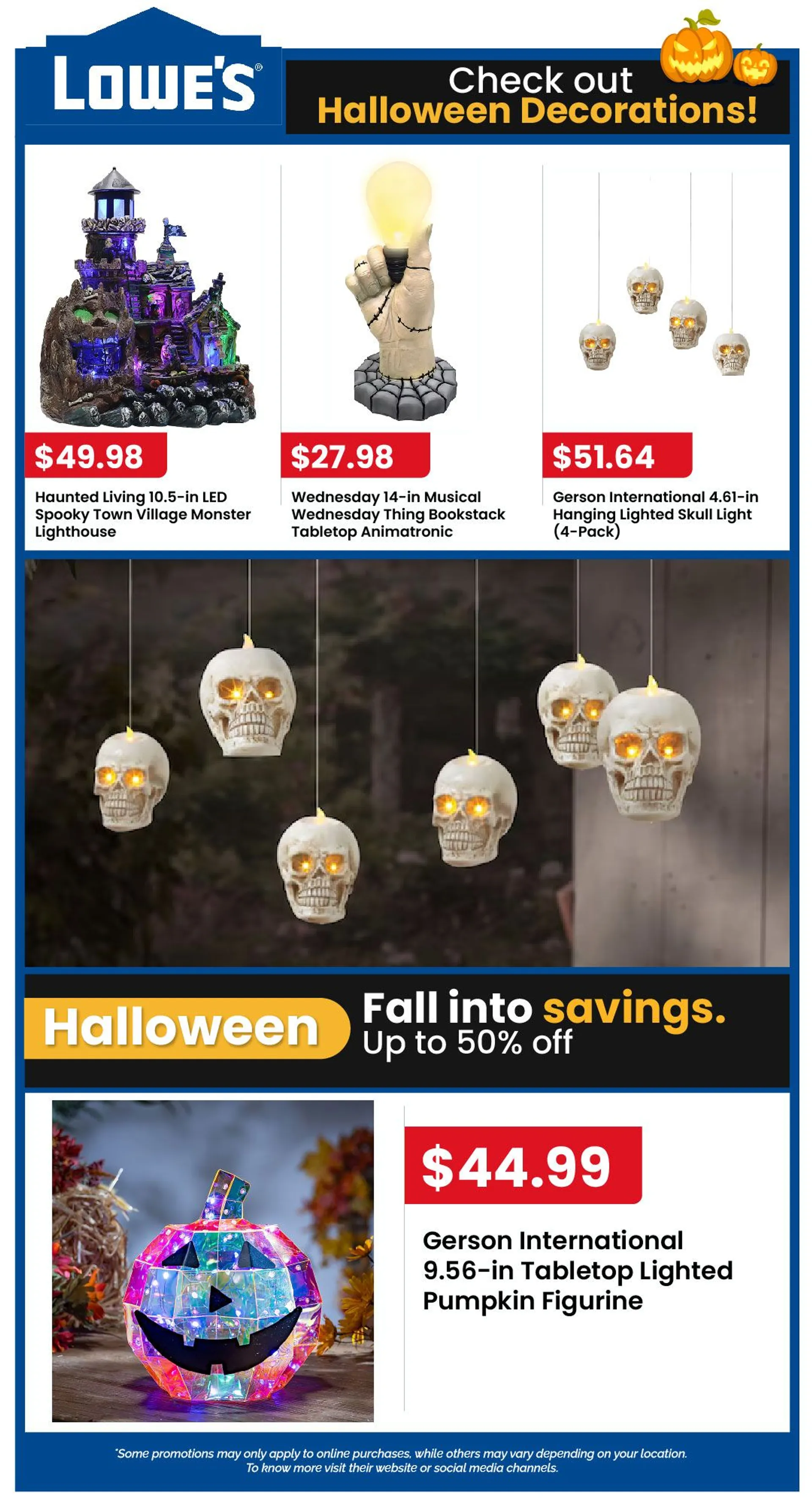 Weekly ad Lowe's Halloween sales from September 27 to October 31 2024 - Page 10