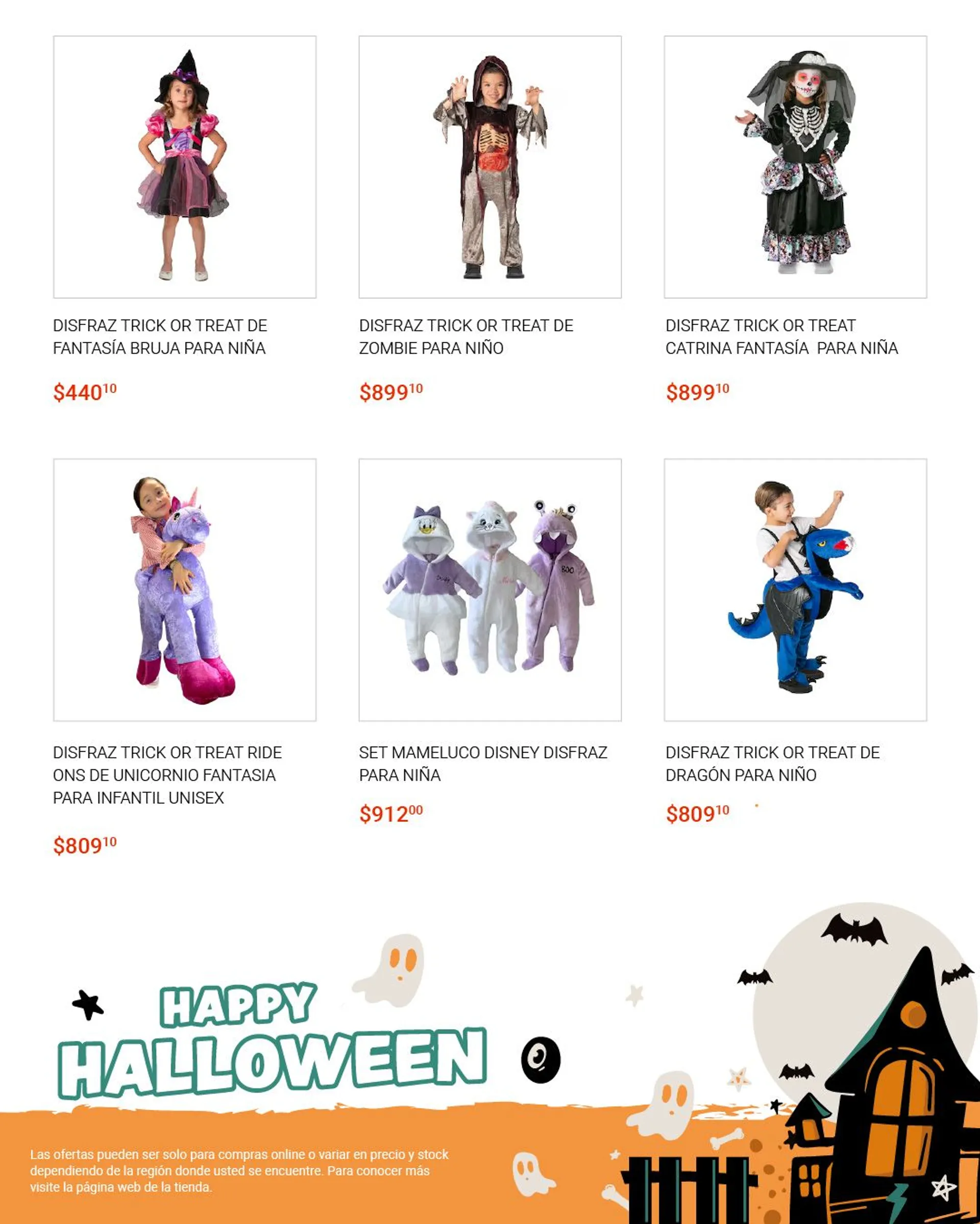 Catálogo de Ofertas y descuentos de Halloween 6 de septiembre al 30 de septiembre 2024 - Pagina 10