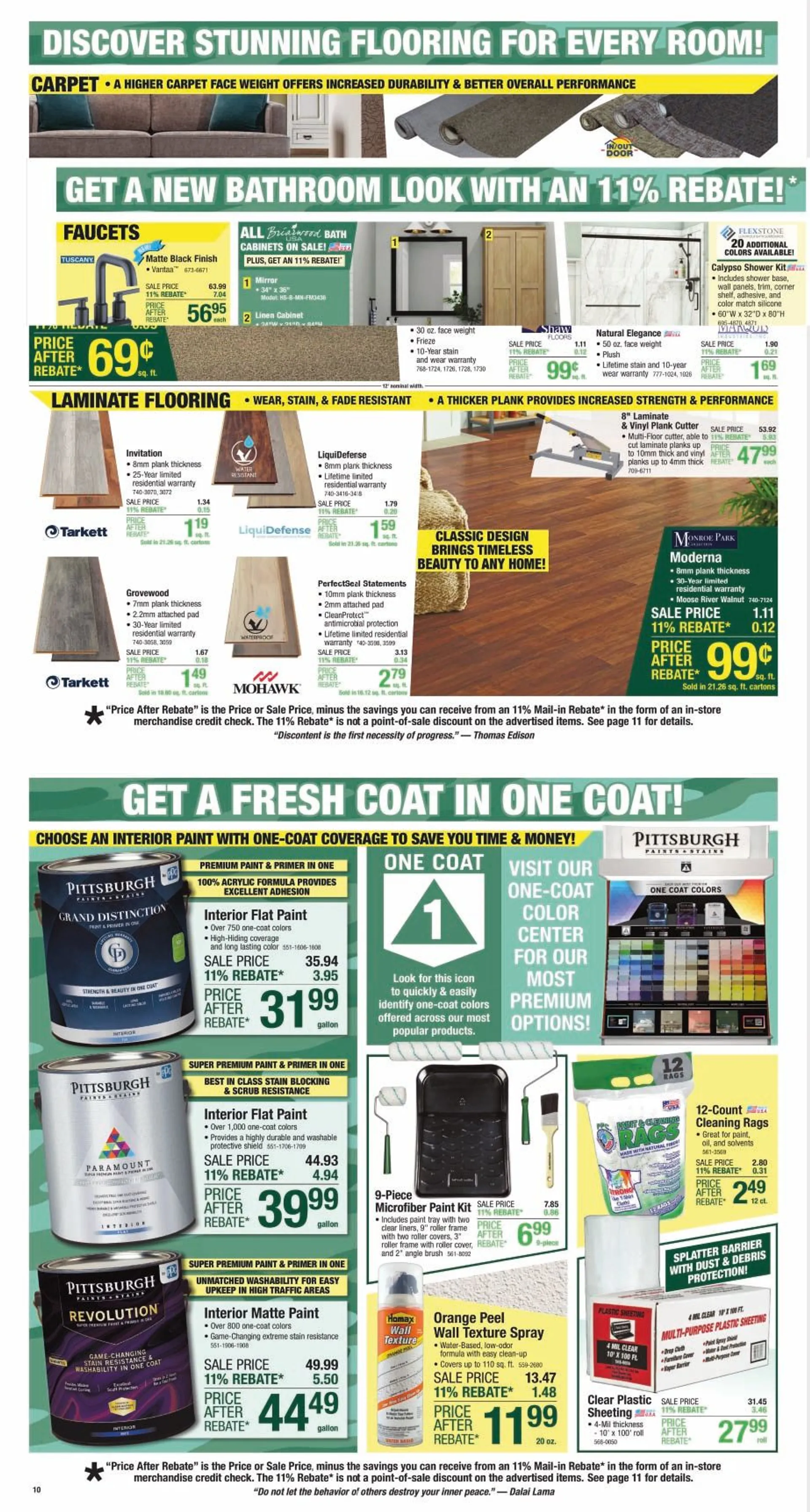 Weekly ad Menards Weekly Flyer from October 24 to November 3 2024 - Page 10