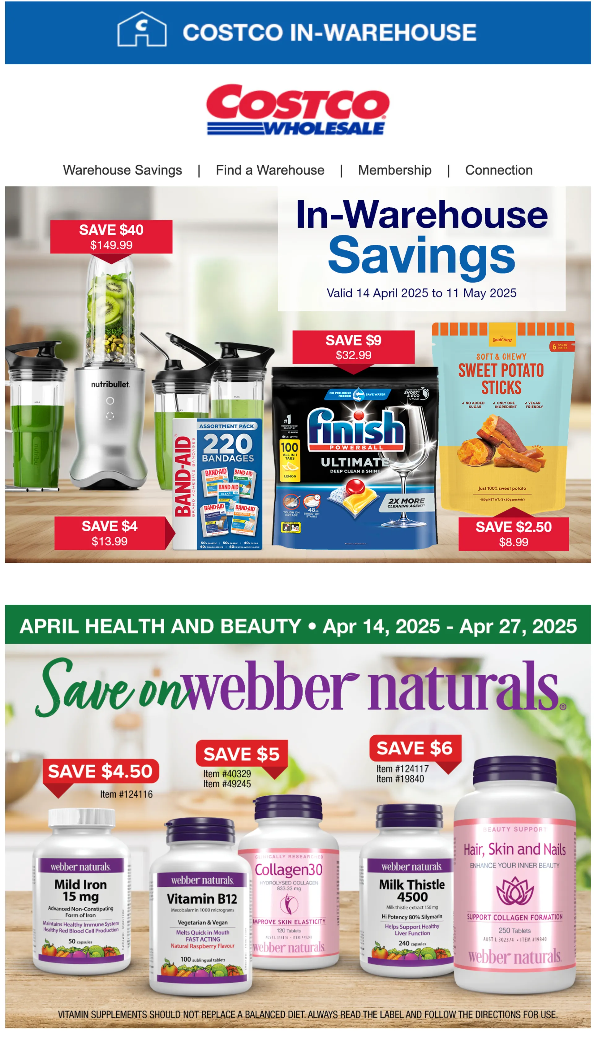 Savings - Catalogue valid from 14 April to 11 May 2025 - page 