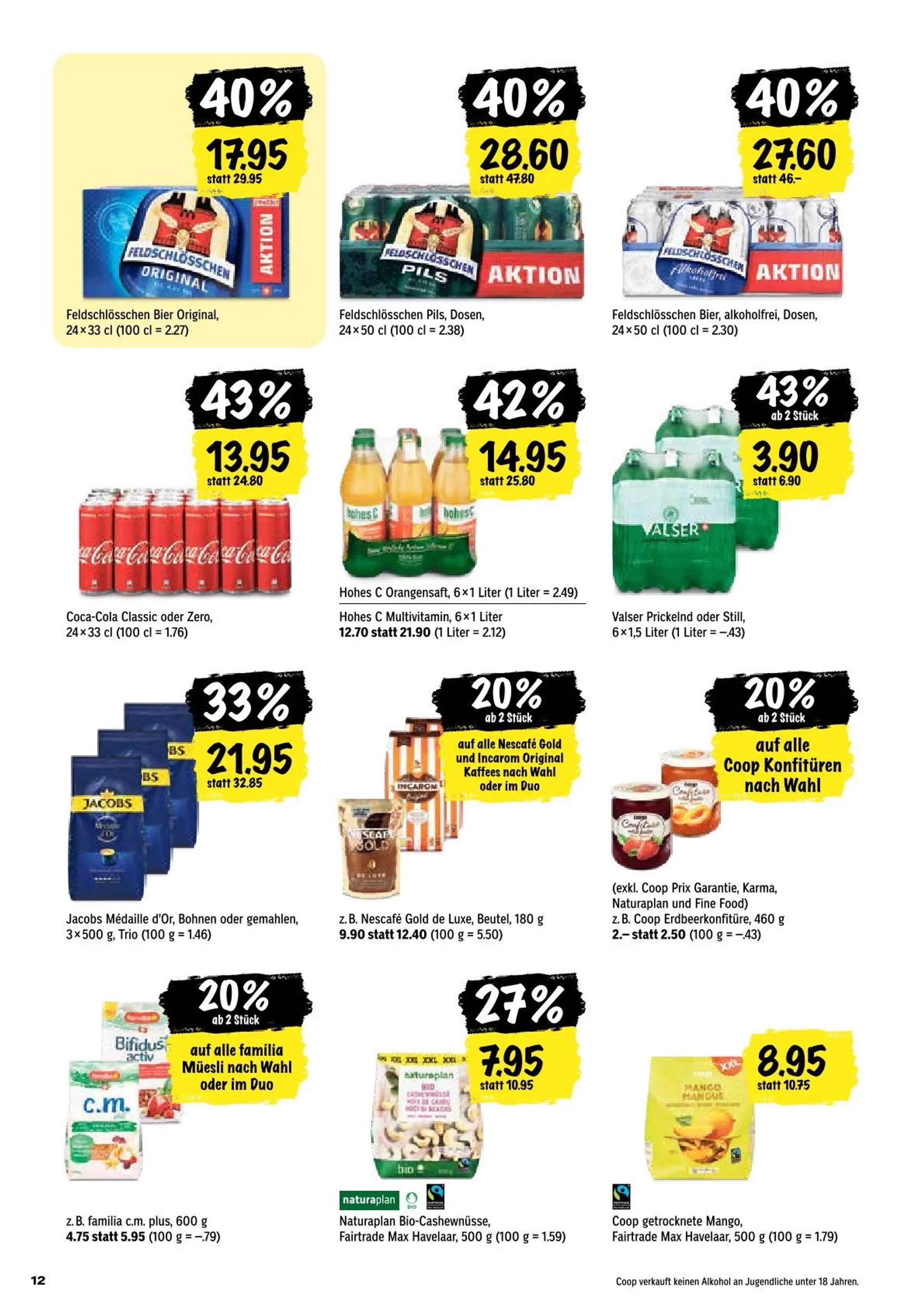 Coop Katalog von 20. Februar bis 26. Februar 2025 - Prospekt seite  12