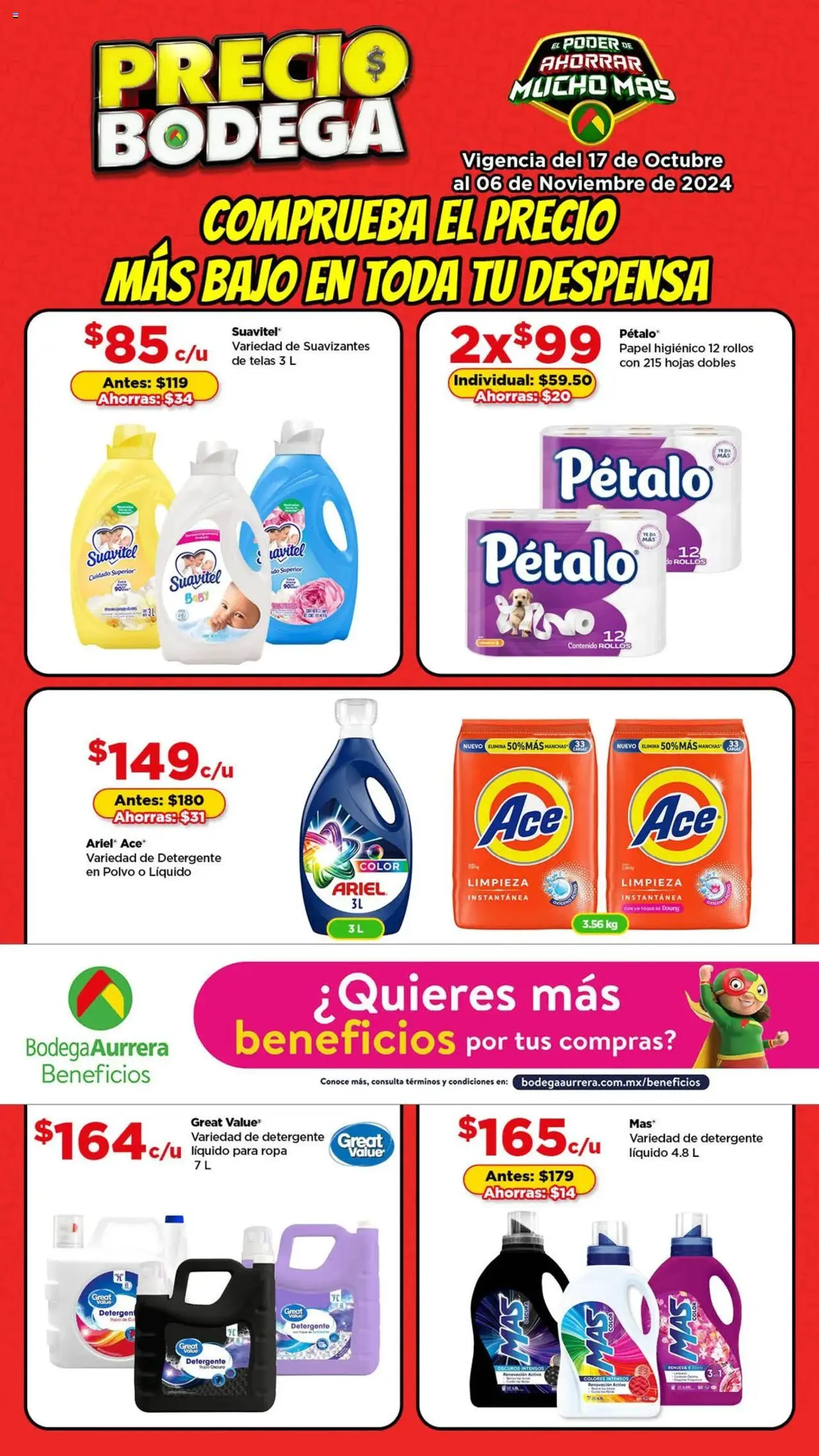 Catálogo de Ahorro en Bodega Aurrera 17 de octubre al 6 de noviembre 2024 - Pagina 11