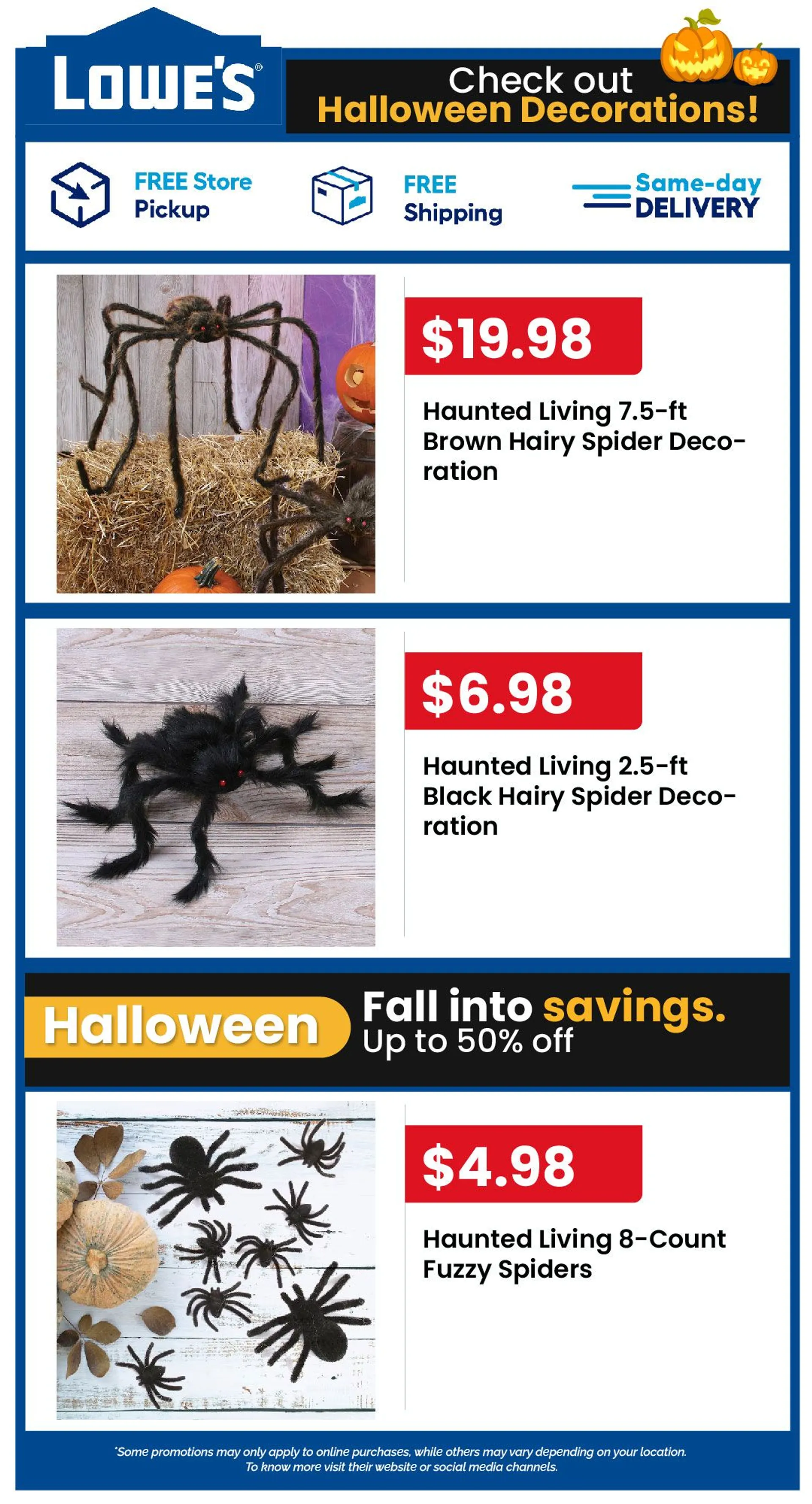 Weekly ad Lowe's Halloween sales from September 27 to October 31 2024 - Page 11