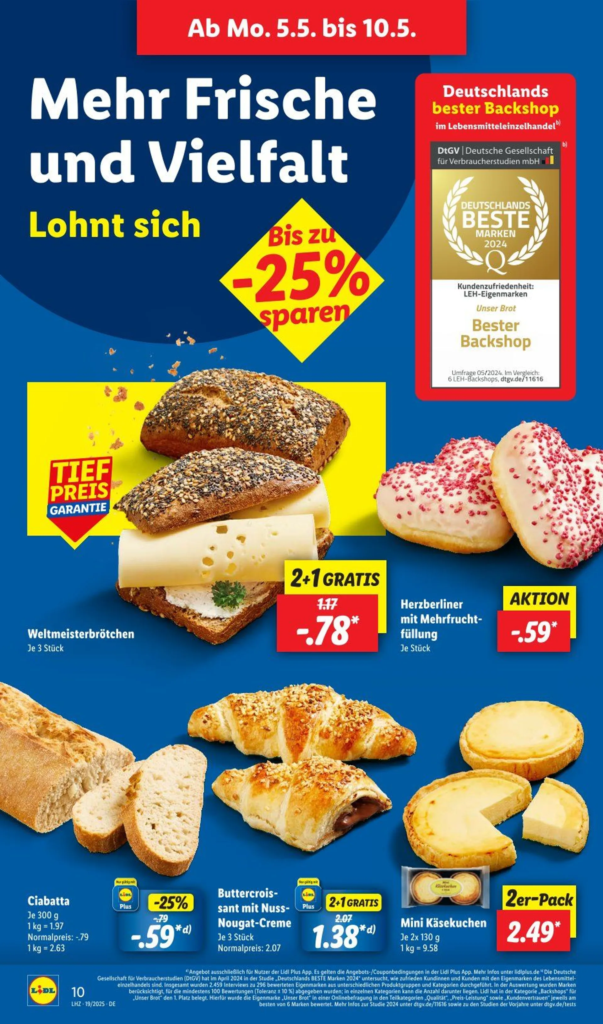 Lidl Prospekt von 5. Mai bis 10. Mai 2025 - Prospekt seite 12