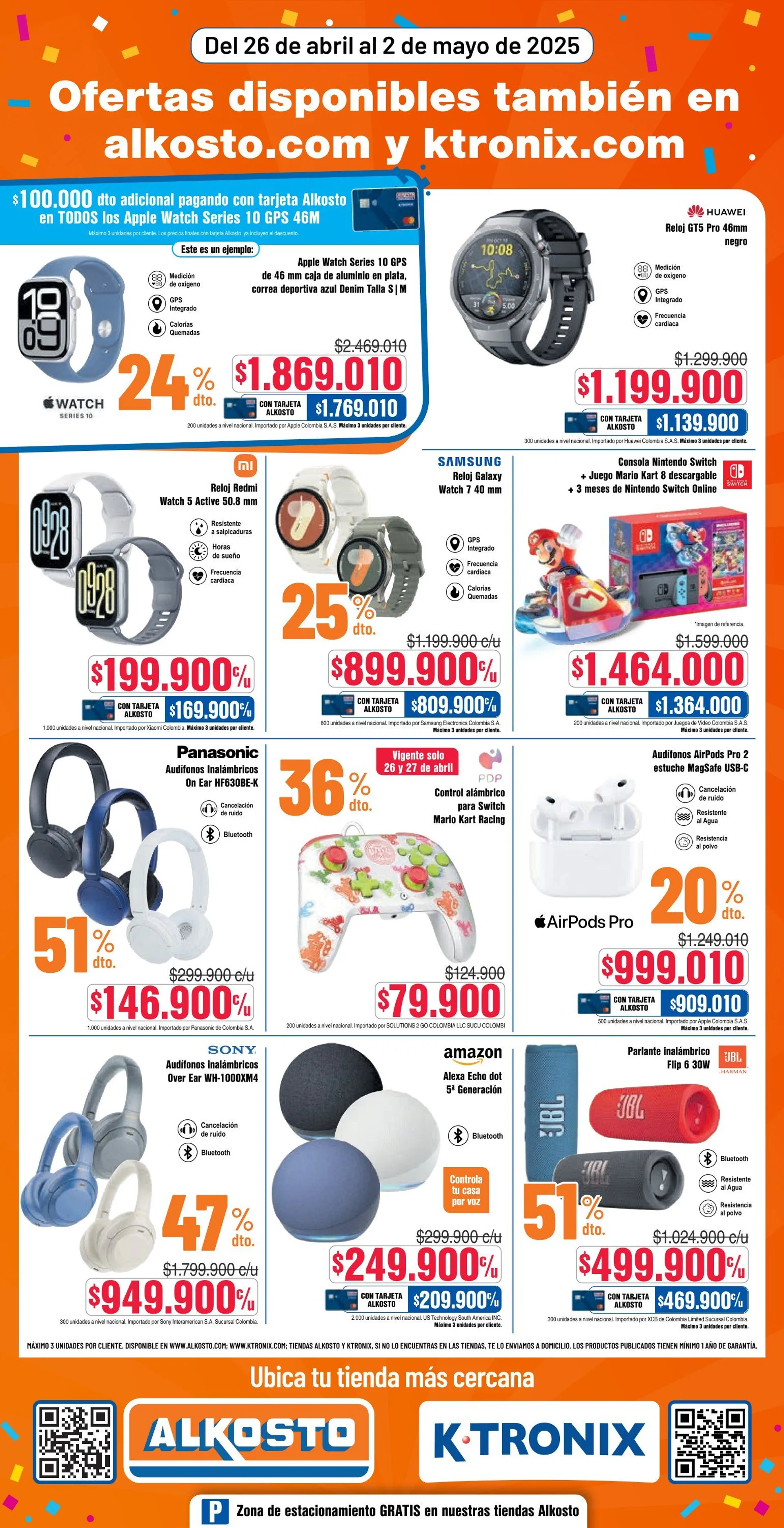Catalogo de Alkosto Ofertas 26 de abril al 2 de mayo 2025 - Pag 12