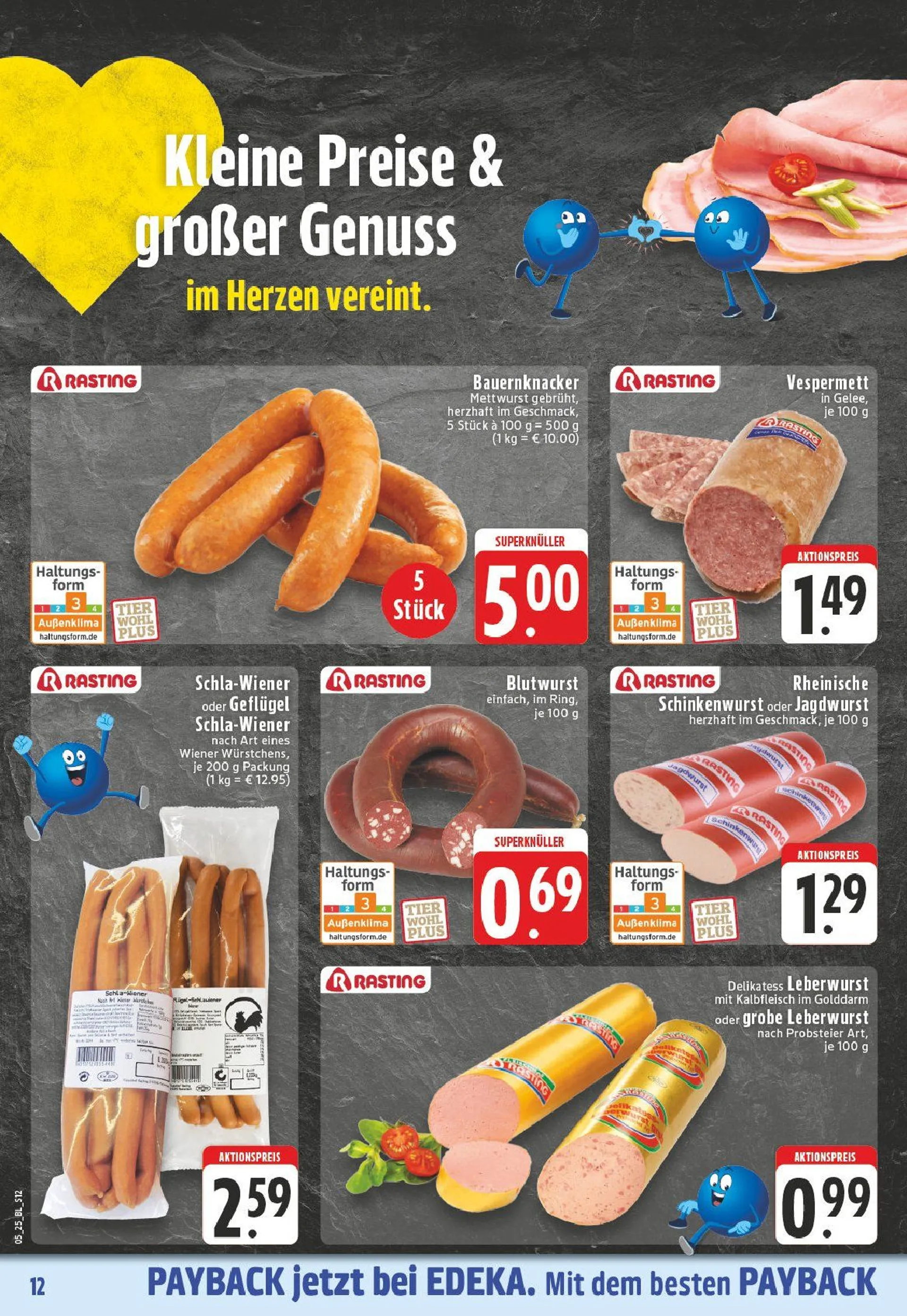 Edeka Prospekt von 27. Januar bis 1. Februar 2025 - Prospekt seite 12