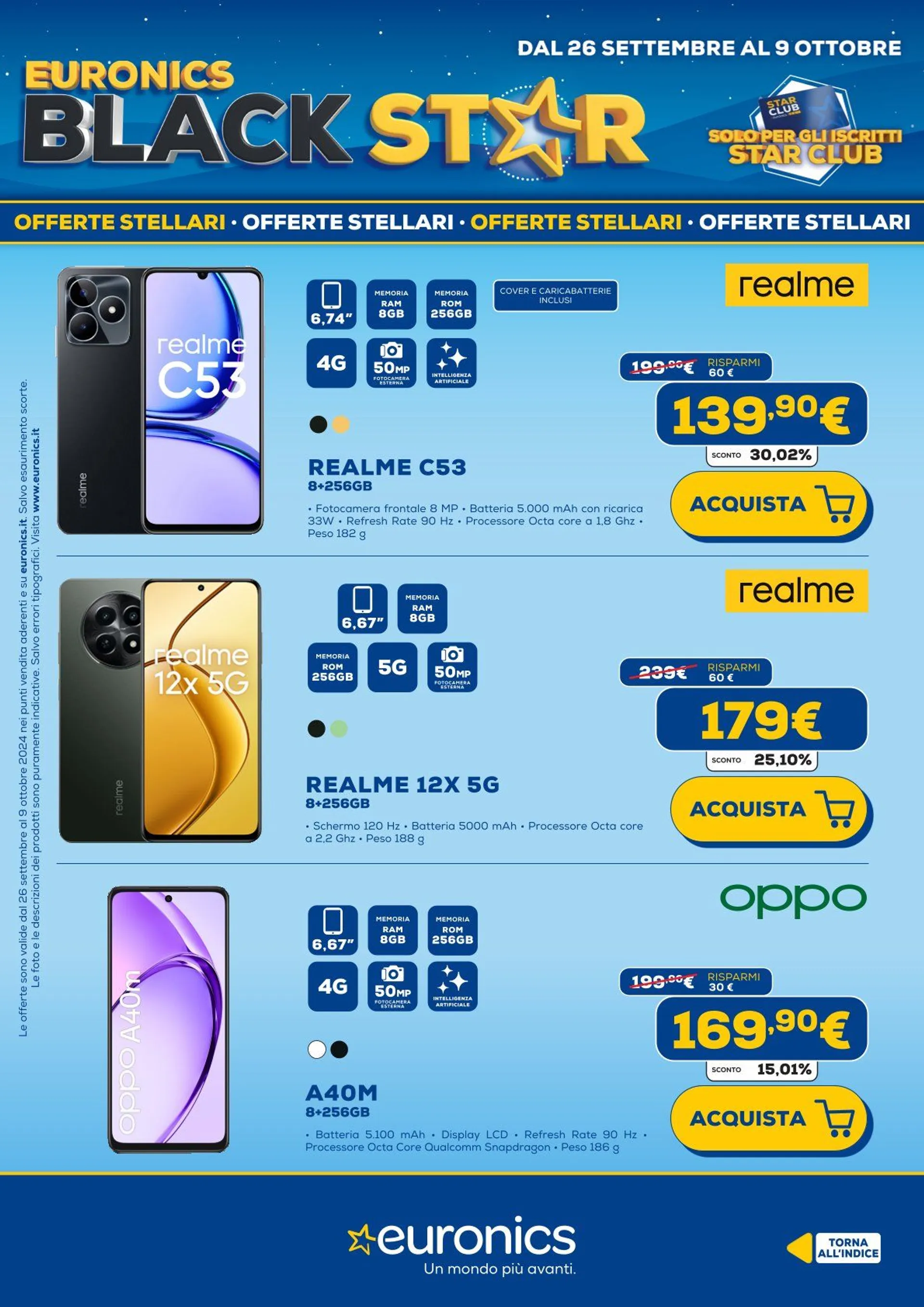 Euronics Brochure Offerte da 26 settembre a 9 ottobre di 2024 - Pagina del volantino 12