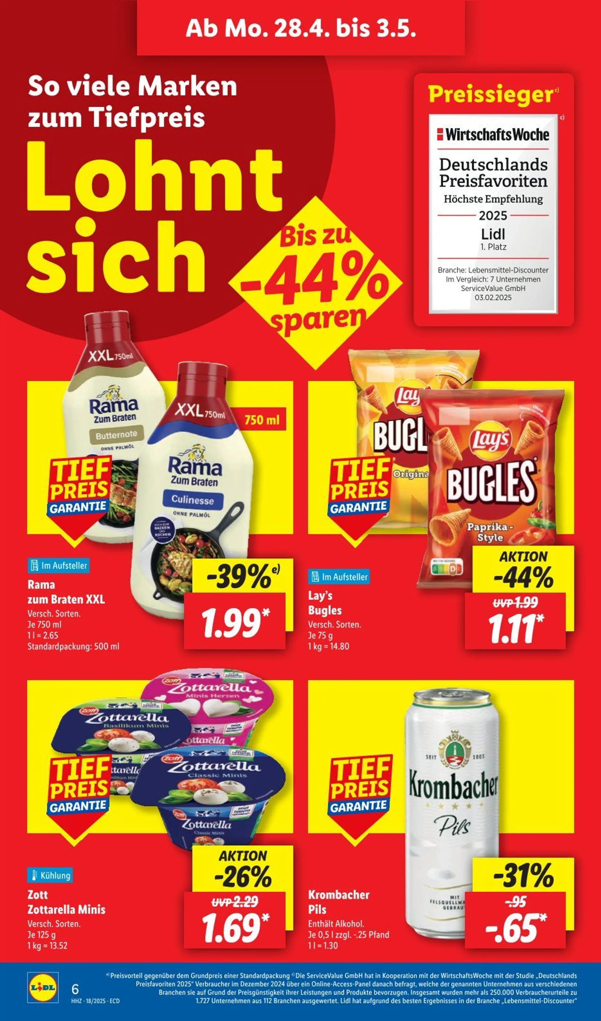 Lidl Prospekt von 28. April bis 3. Mai 2025 - Prospekt seite 12