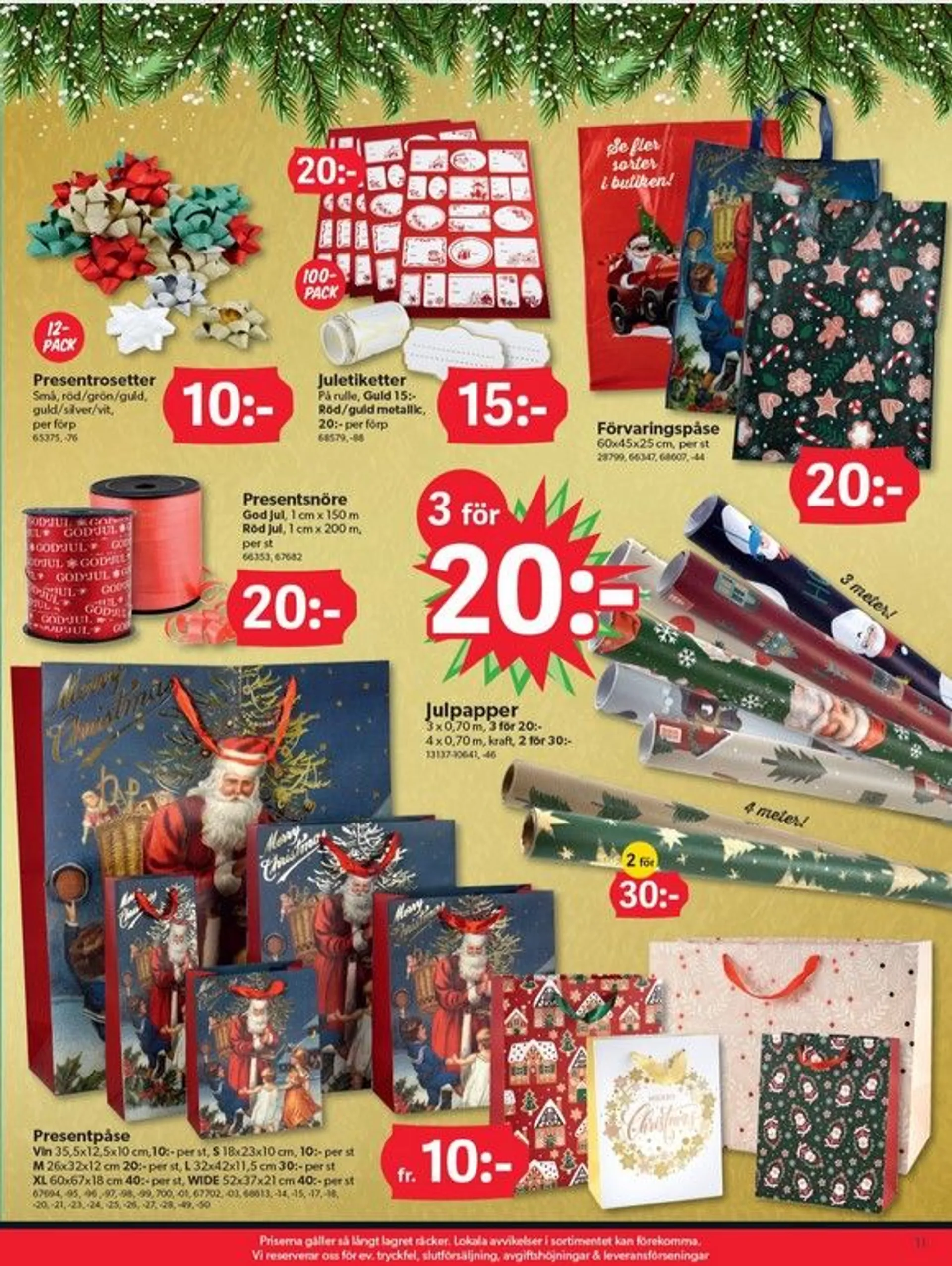 DollarStore från 2 december till 24 december 2024 - Reklamblad sidor 11