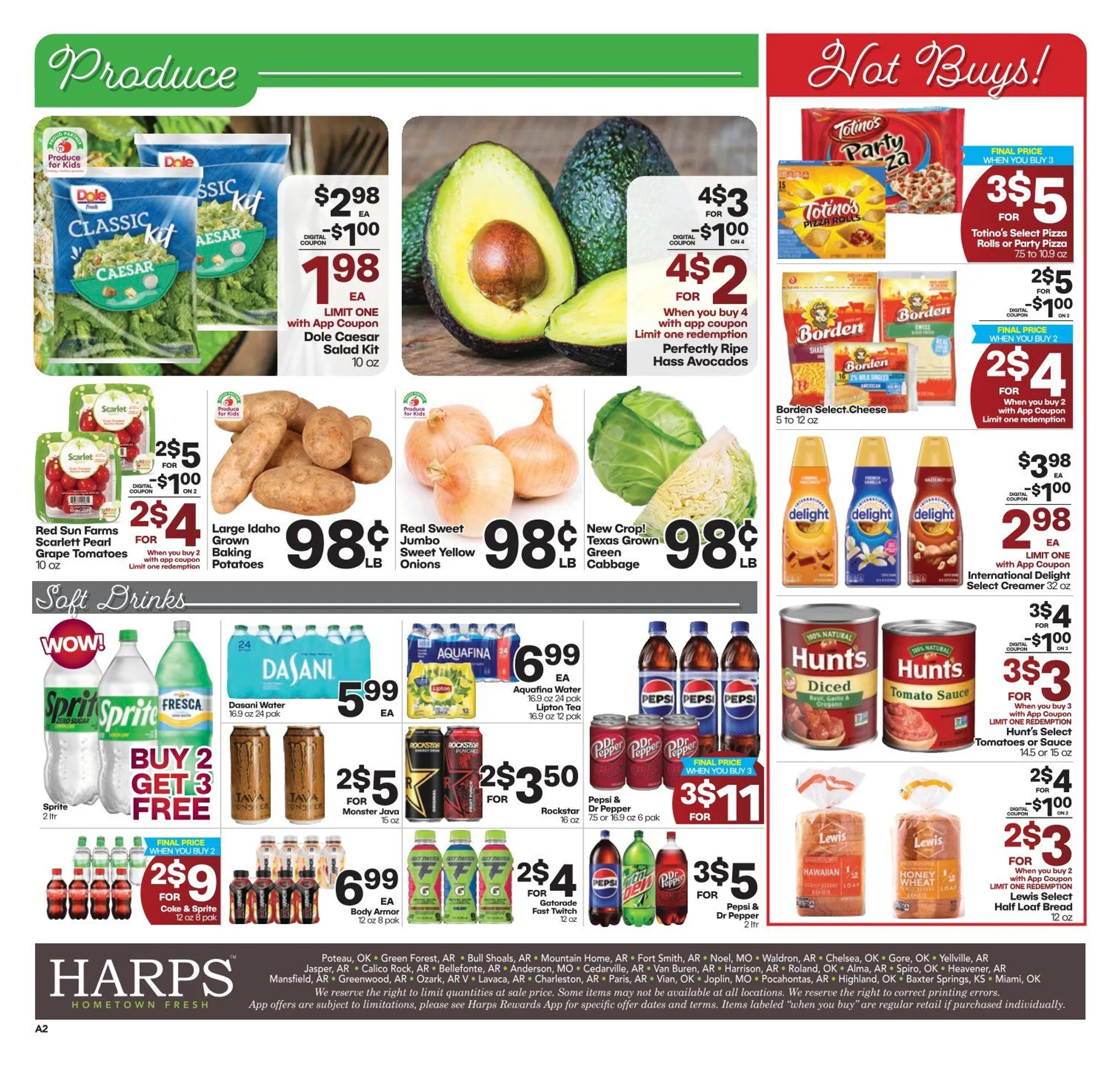 Weekly ad Christmas deals at Harps Foods from December 11 to December 17 2024 - Page 12