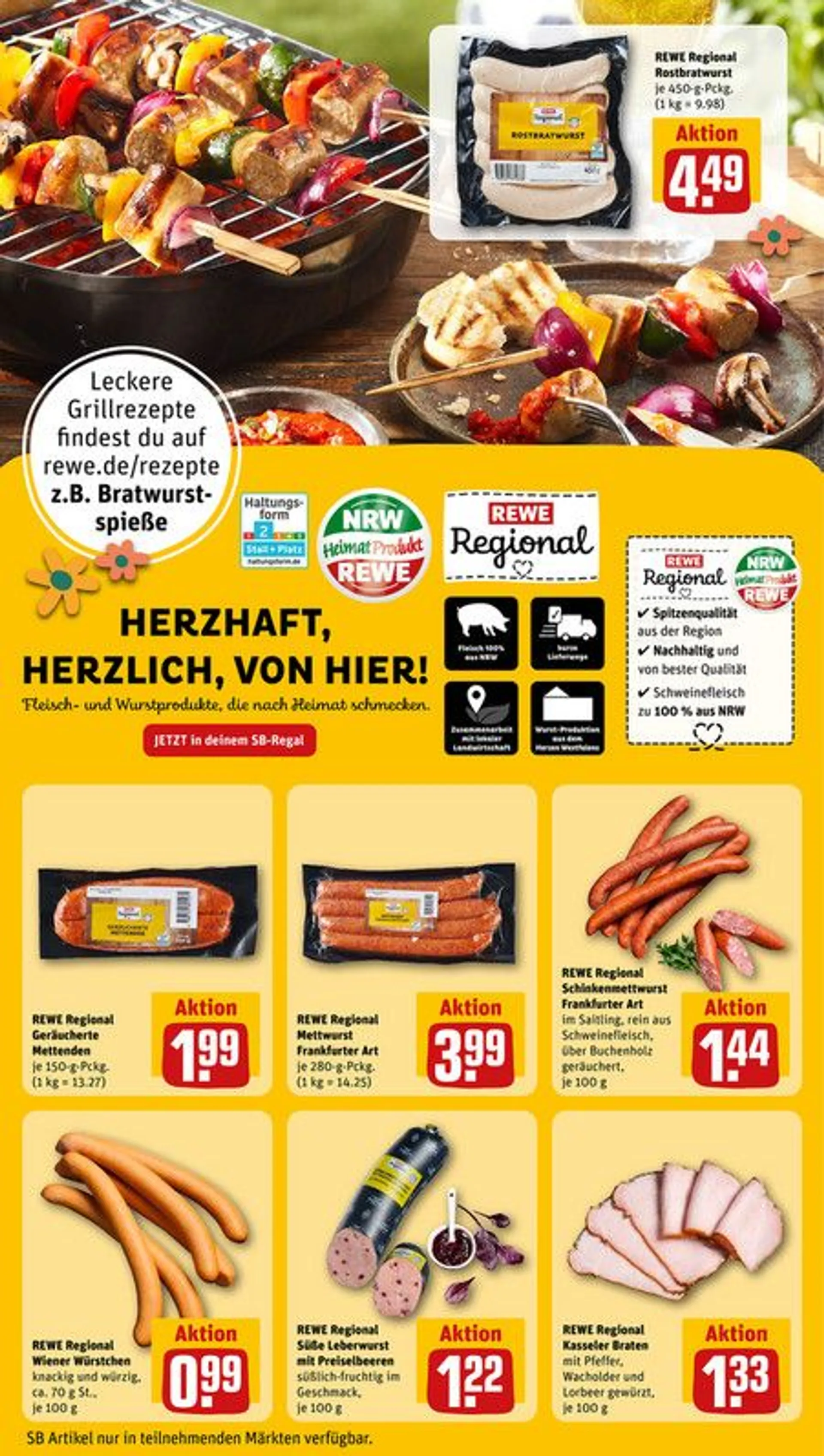 REWE Prospekt von 30. Juni bis 6. Juli 2025 - Prospekt seite 33