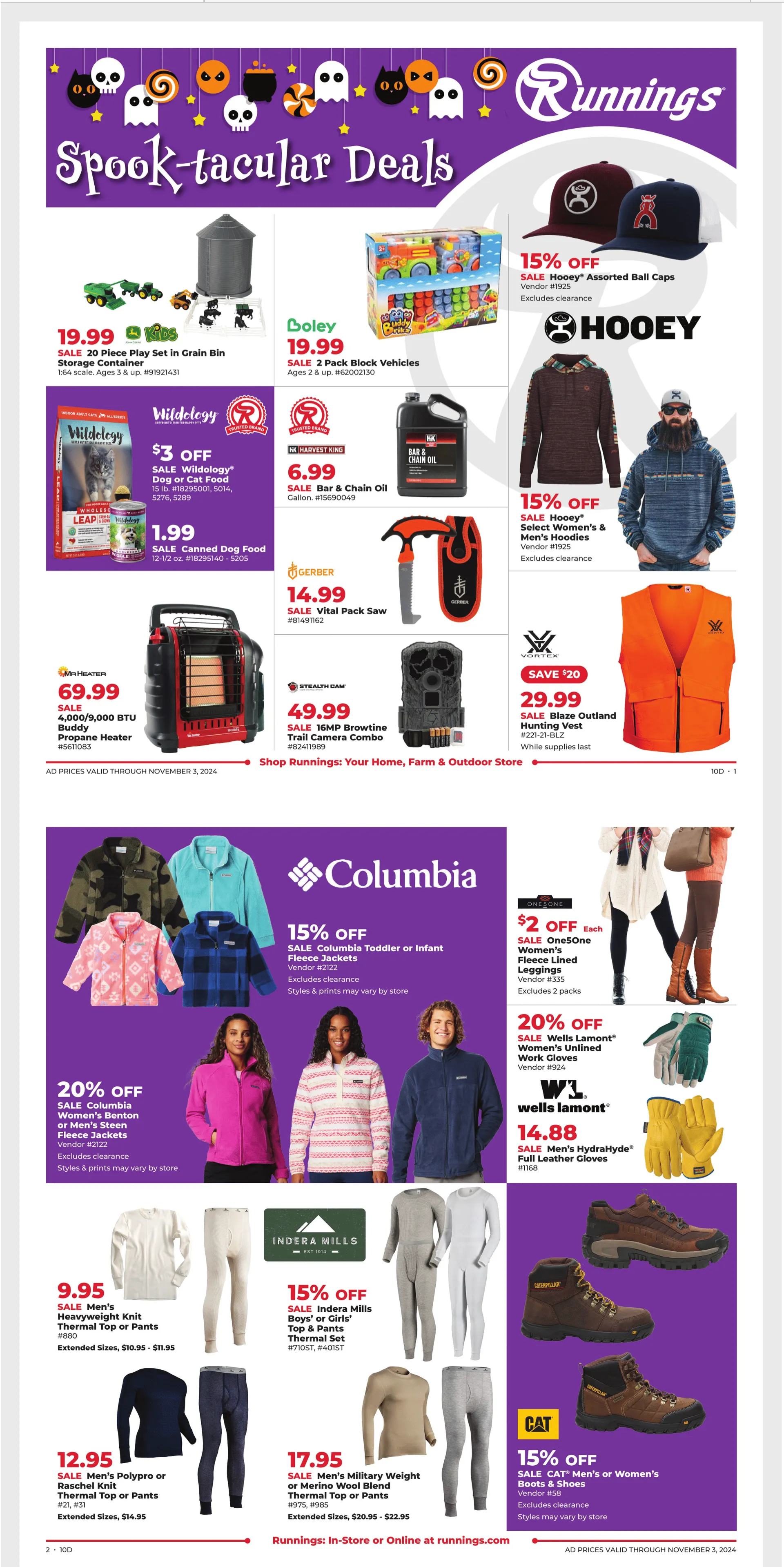 Weekly ad Halloween Sale! from October 26 to November 3 2024 - Page 1