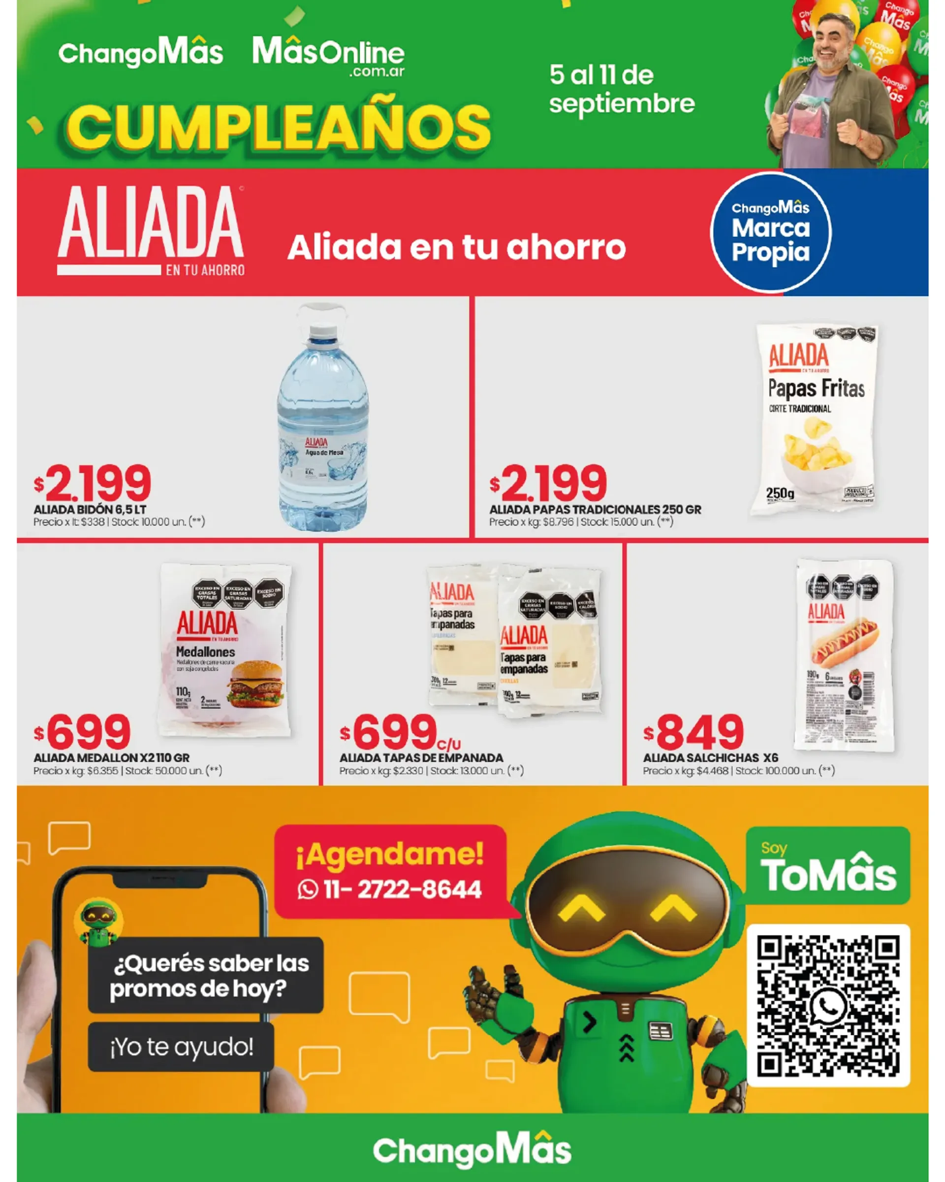 Ofertas de Changomas Ofertas y descuentos 5 de septiembre al 11 de septiembre 2024 - Página 11 del catálogo