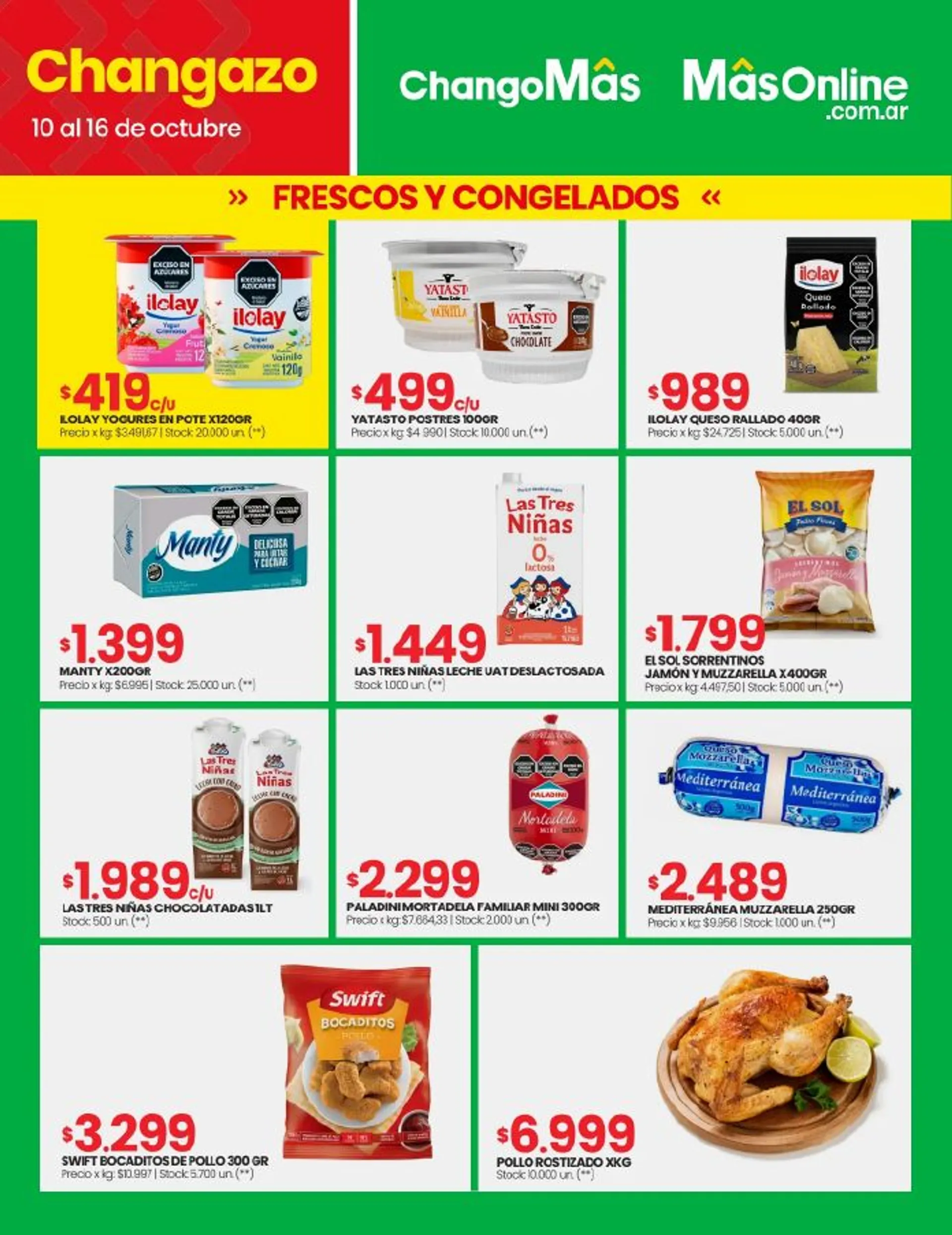 Ofertas de Changomas Ofertas hoy 10 de octubre al 16 de octubre 2024 - Página 11 del catálogo