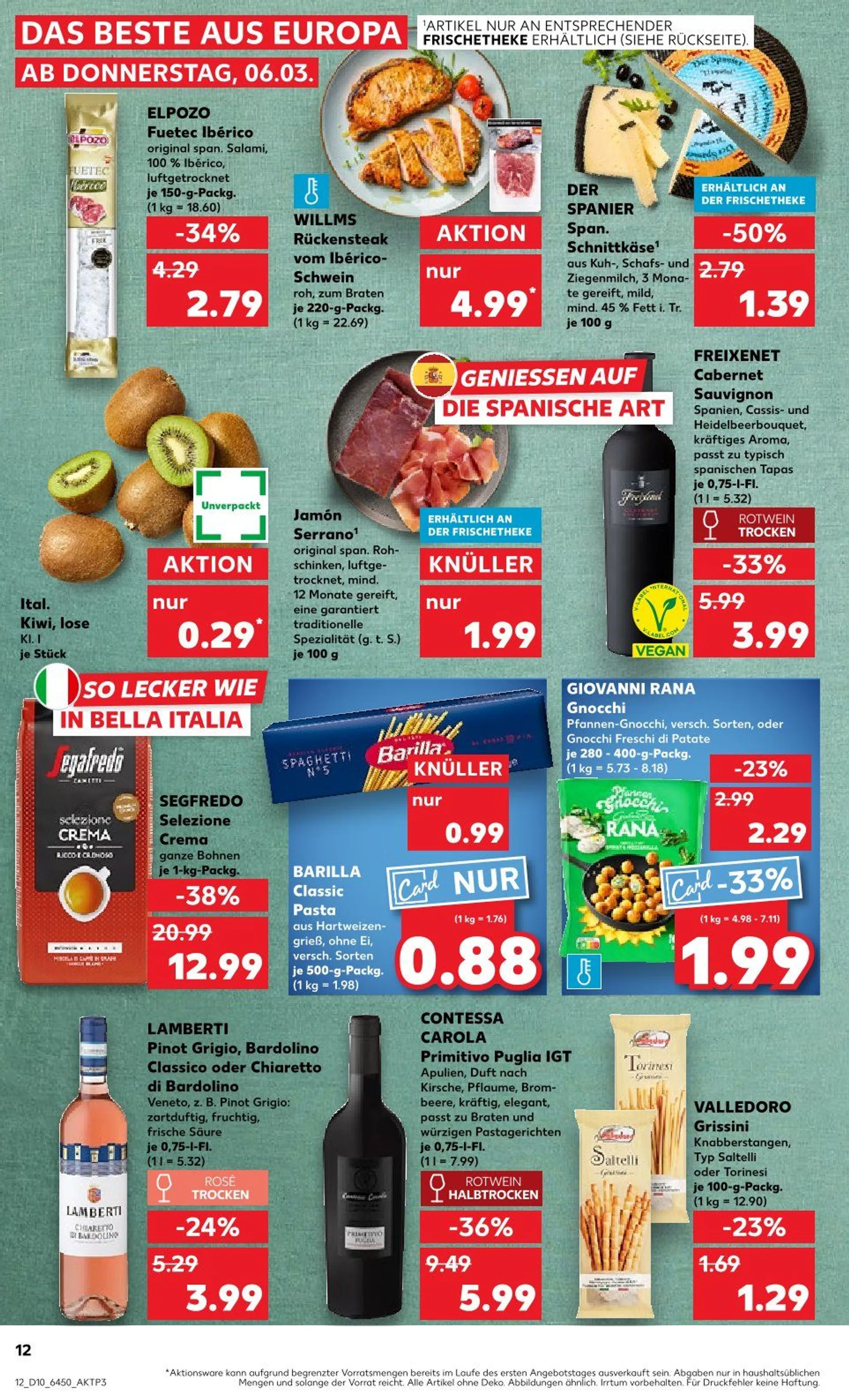 Kaufland Prospekt von 6. März bis 12. März 2025 - Prospekt seite 12