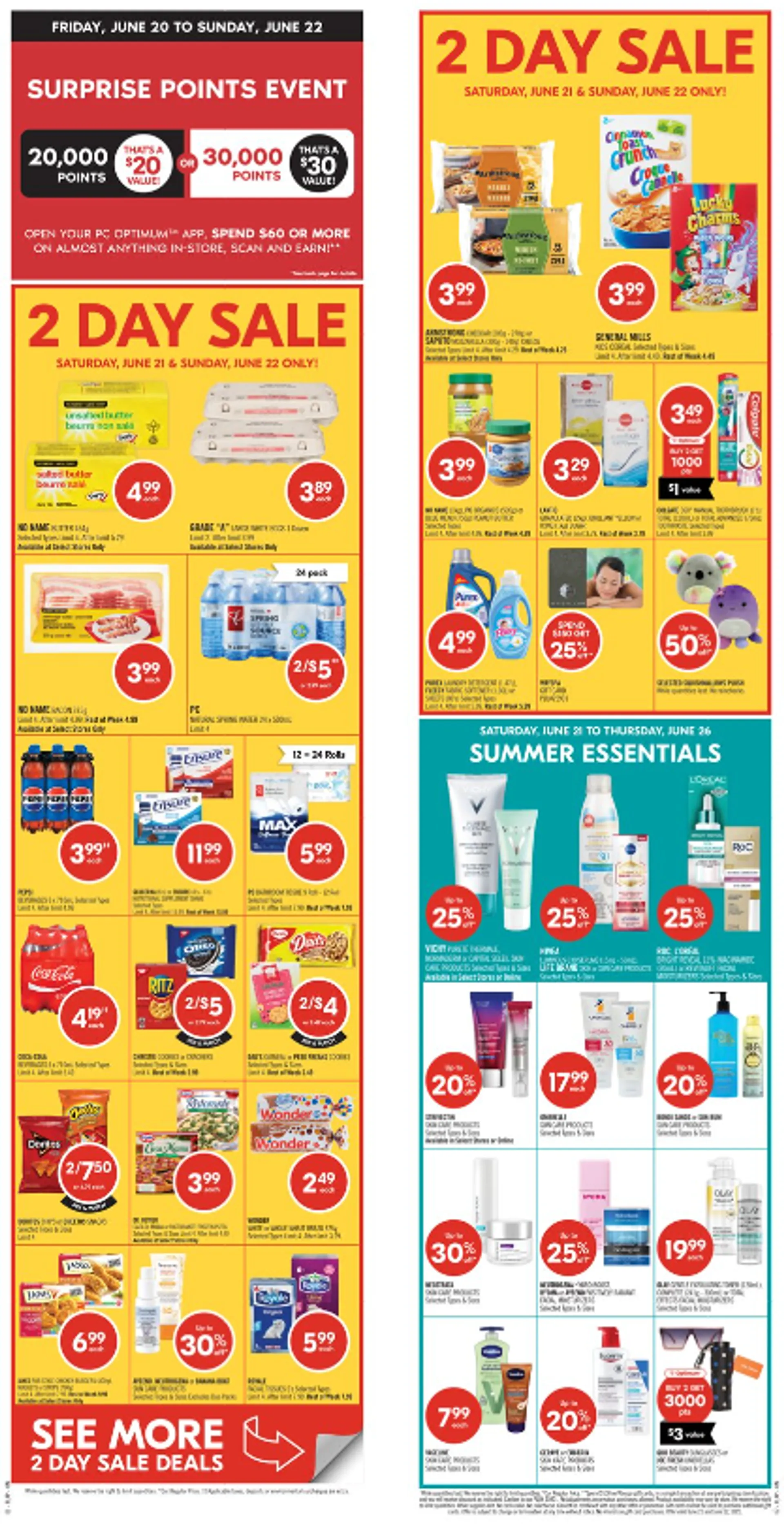 Shoppers Drug Mart Deals from June 28 to July 3 2025 - flyer page 1