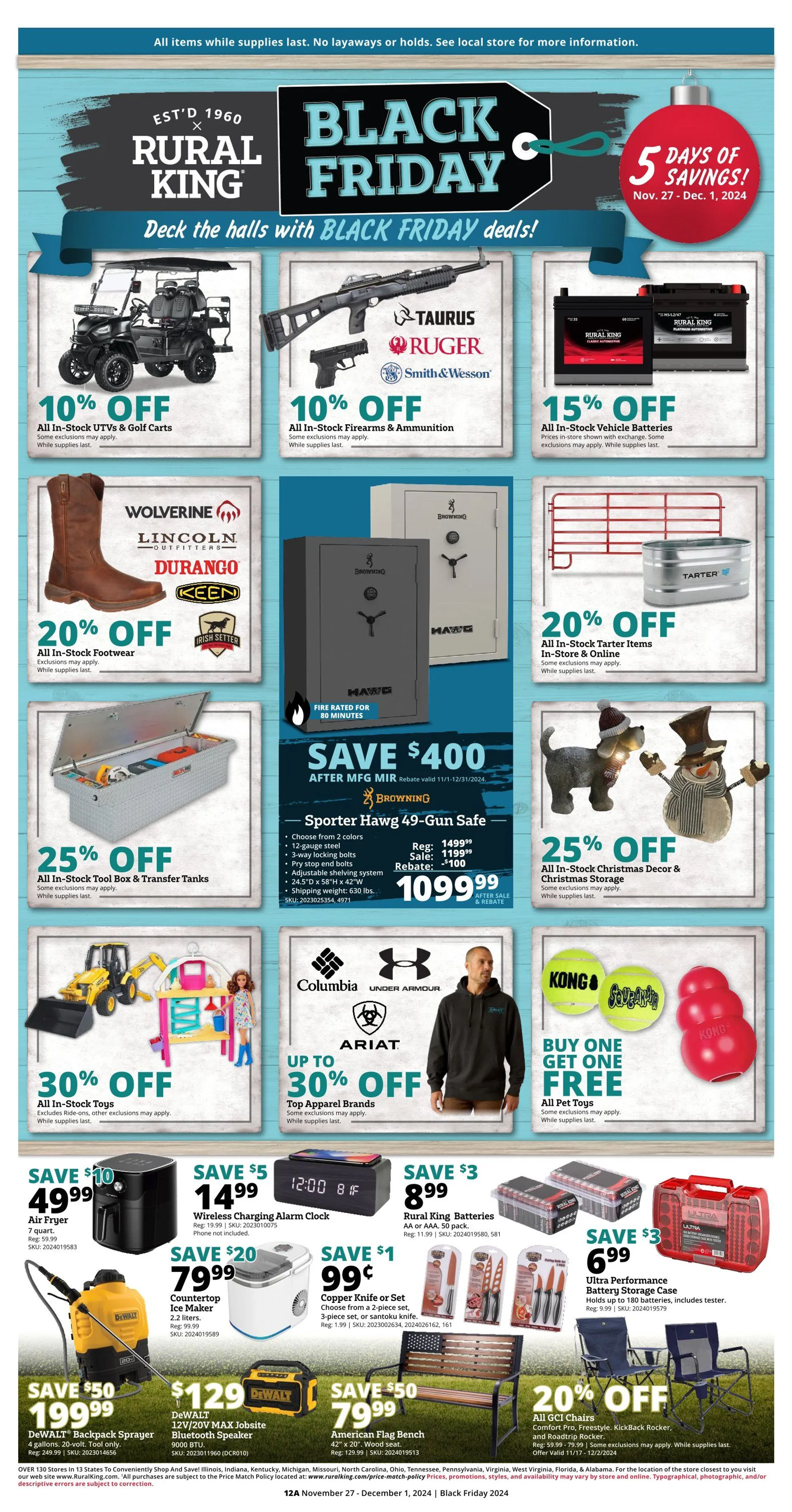 Weekly ad Rural King Deals from November 27 to December 1 2024 - Page 12