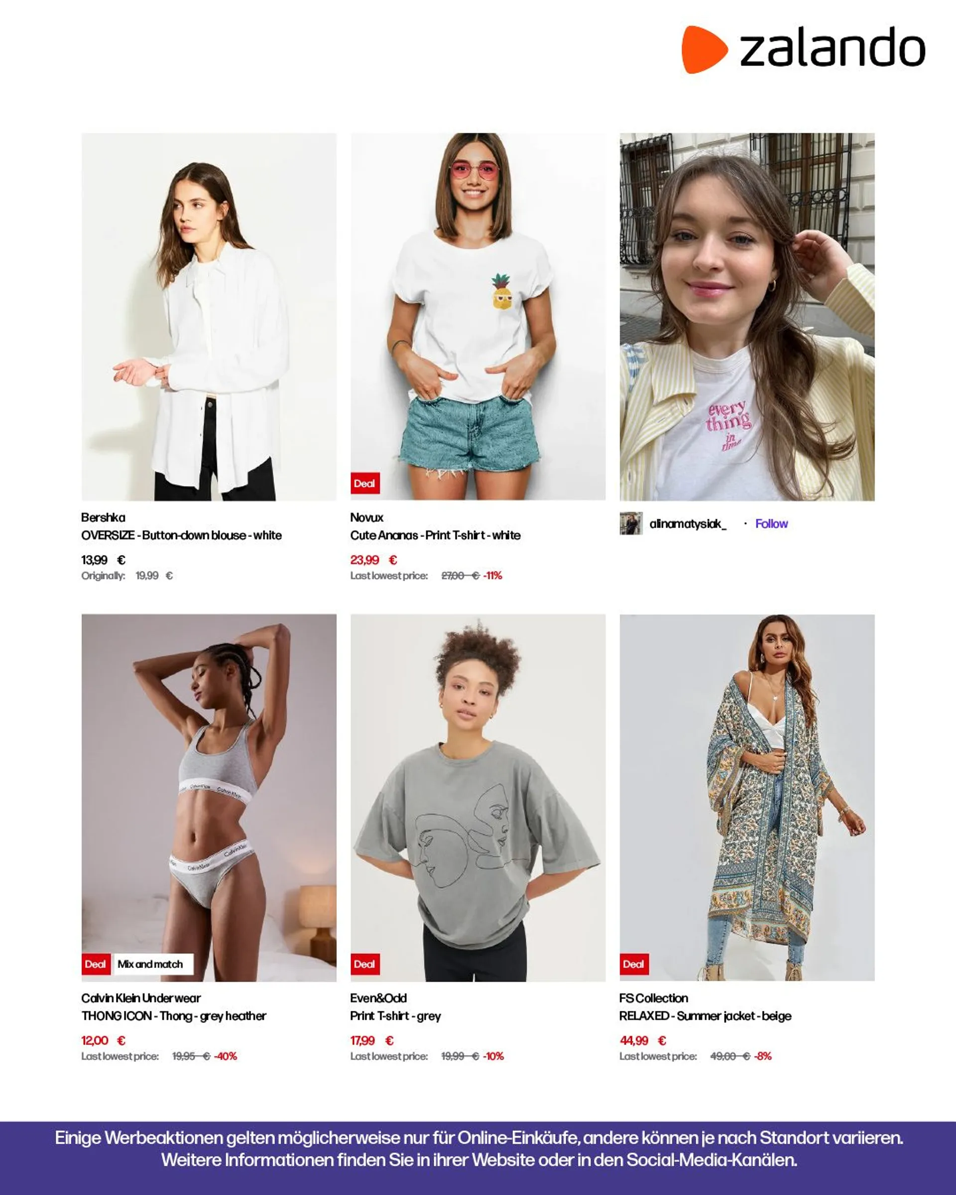 Zalando Sonderangebotskatalog von 5. Mai bis 11. Mai 2025 - Prospekt seite 11