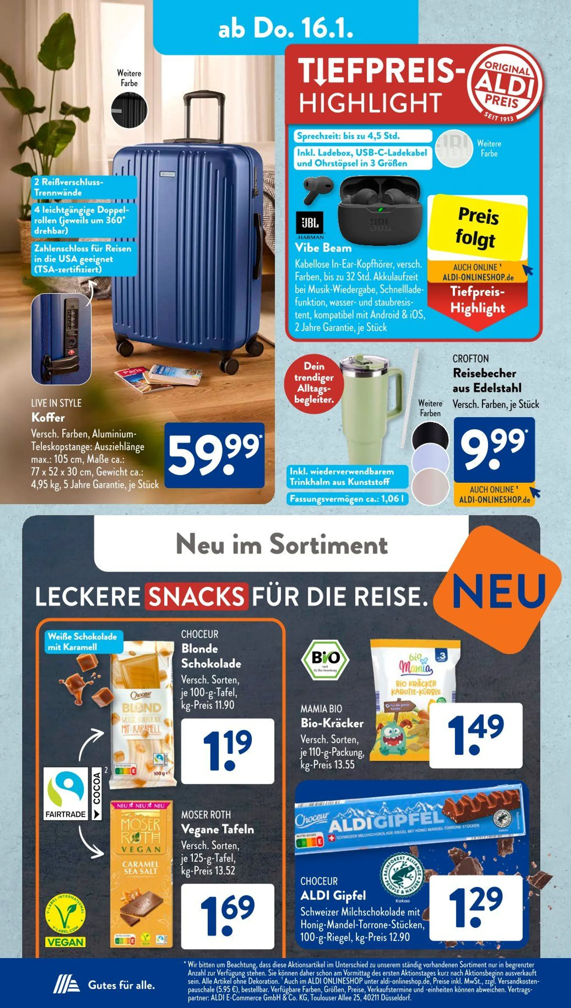 ALDI SÜD Prospekt von 2. Januar bis 13. Januar 2025 - Prospekt seite 13