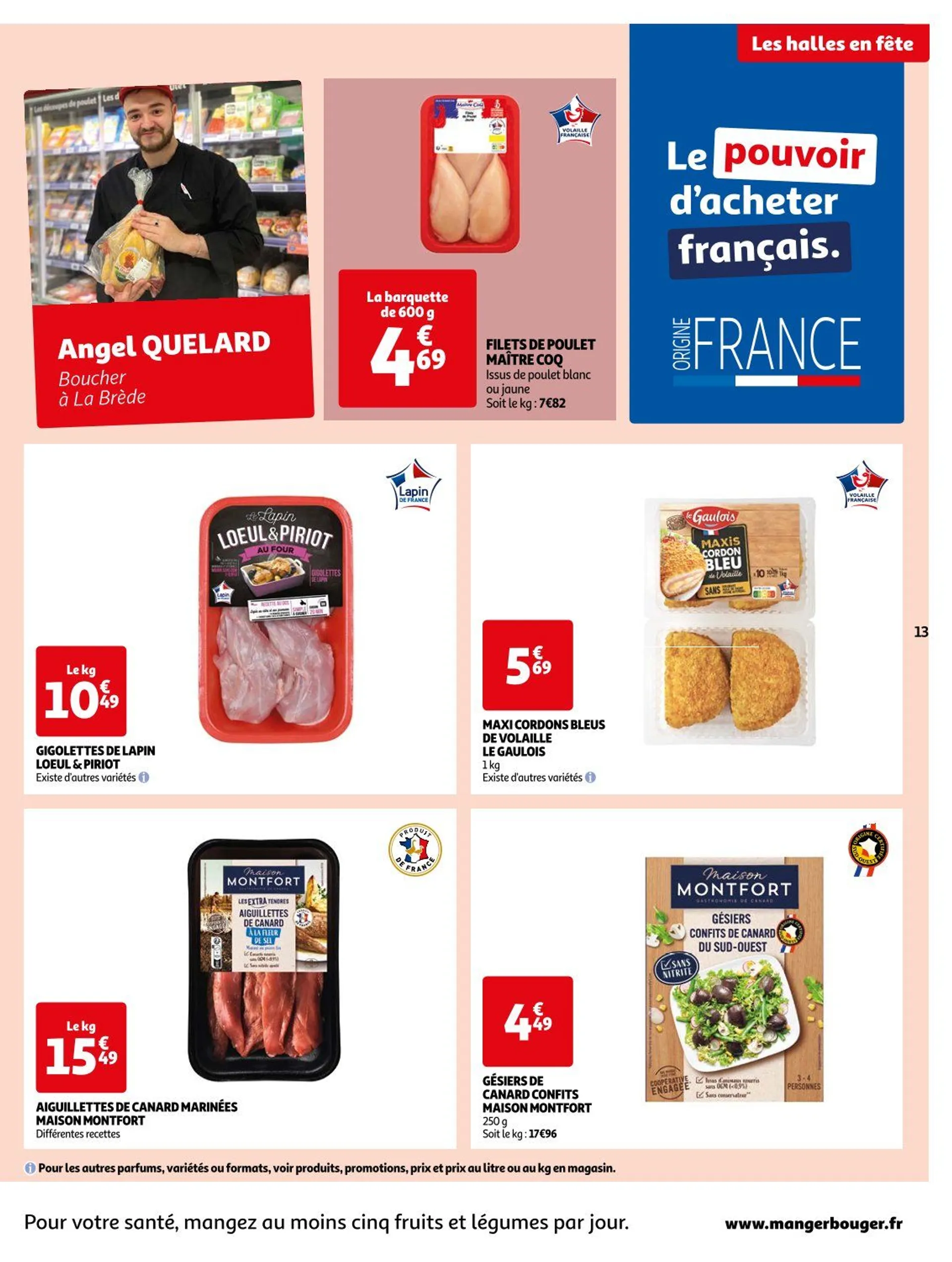 Auchan Offres de brochures du 1 octobre au 6 octobre 2024 - Catalogue page 13