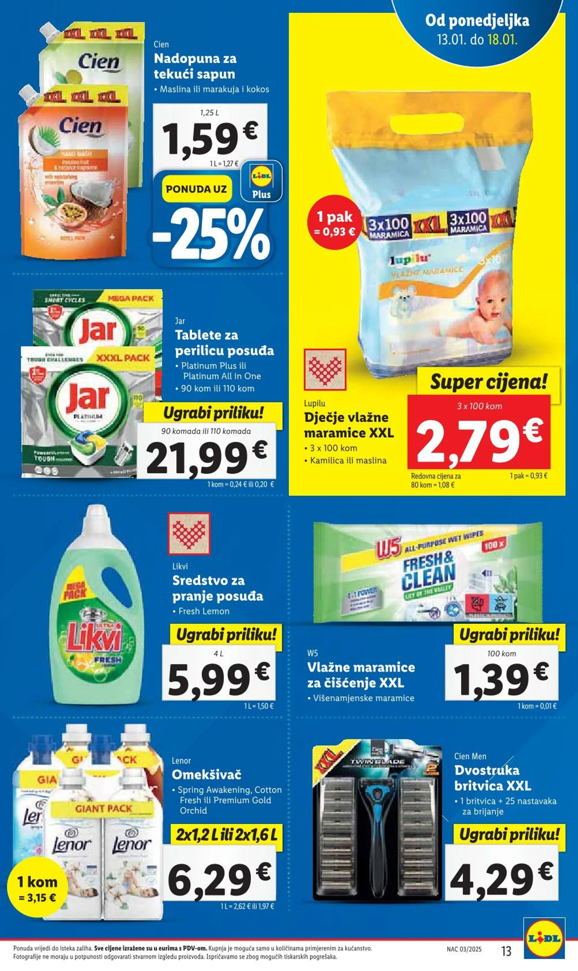 Katalog Lidl Posebna  od 13. siječnja do 18. siječnja 2025. - Pregled Stranica 13