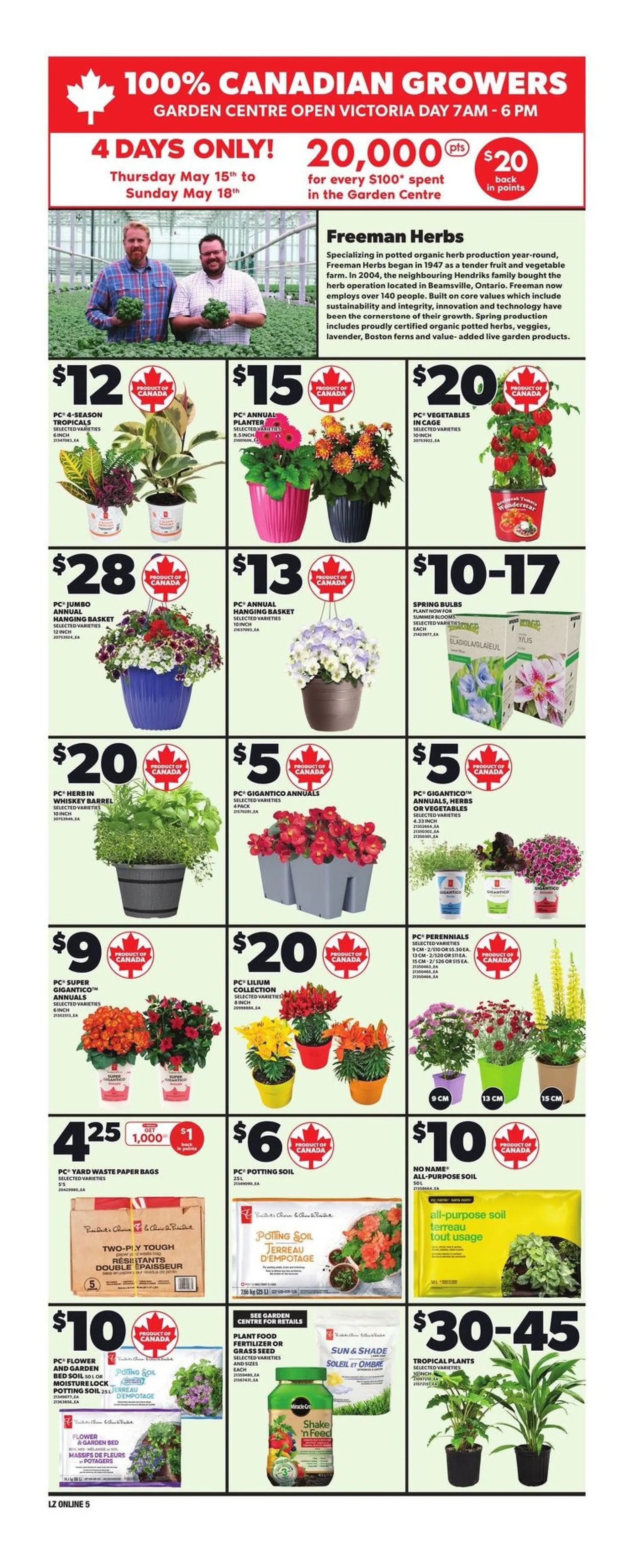 Zehrs Deals from May 16 to May 21 2025 - flyer page 13