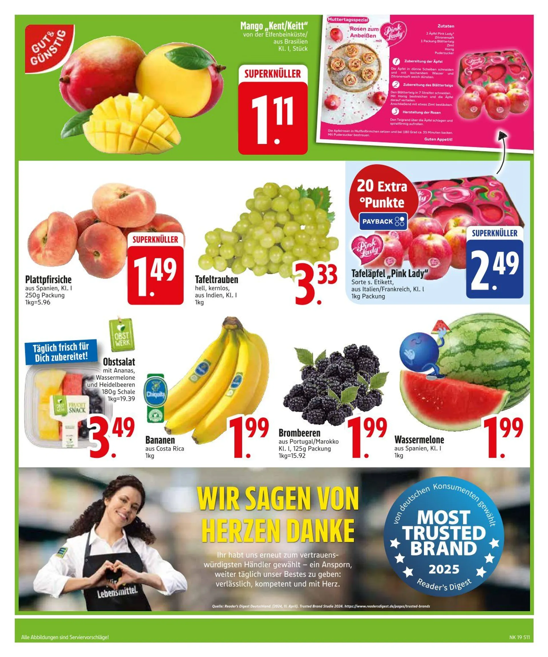 Edeka Prospekt von 5. Mai bis 10. Mai 2025 - Prospekt seite 13