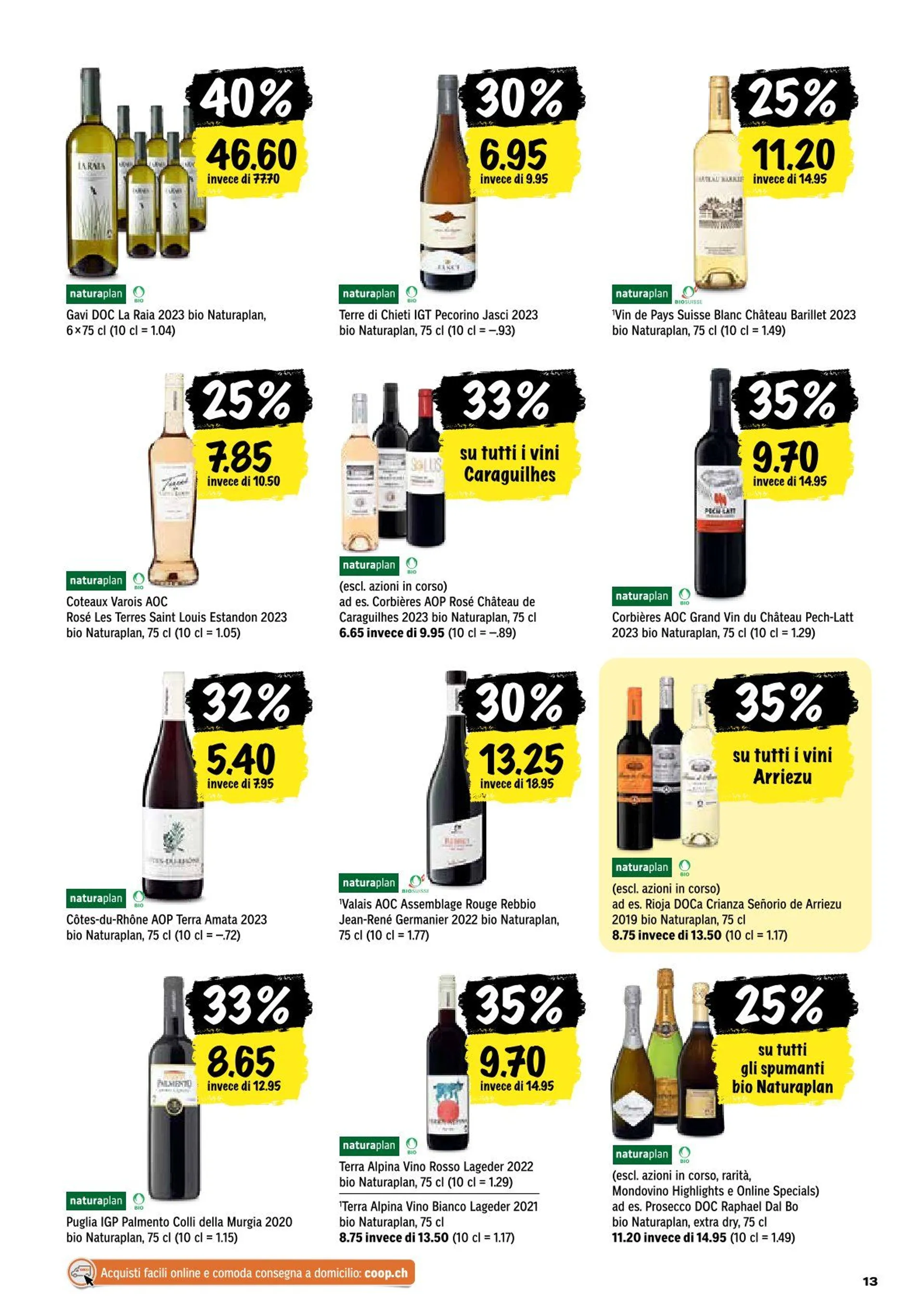 Katalog von Coop von 30. Januar bis 5. Februar 2025 - Prospekt seite  13
