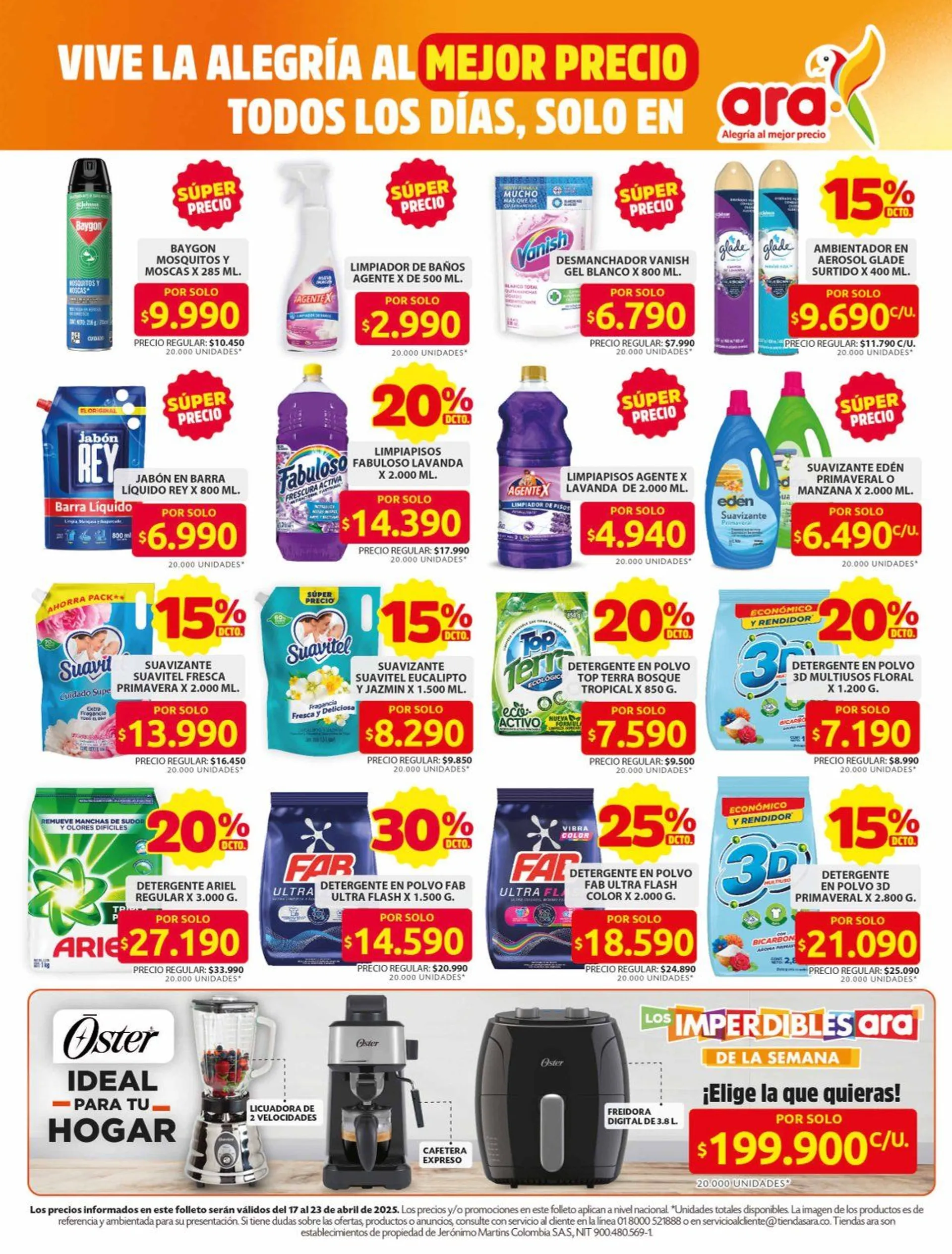 Catalogo de Ara Ofertas 17 de abril al 23 de abril 2025 - Pag 13