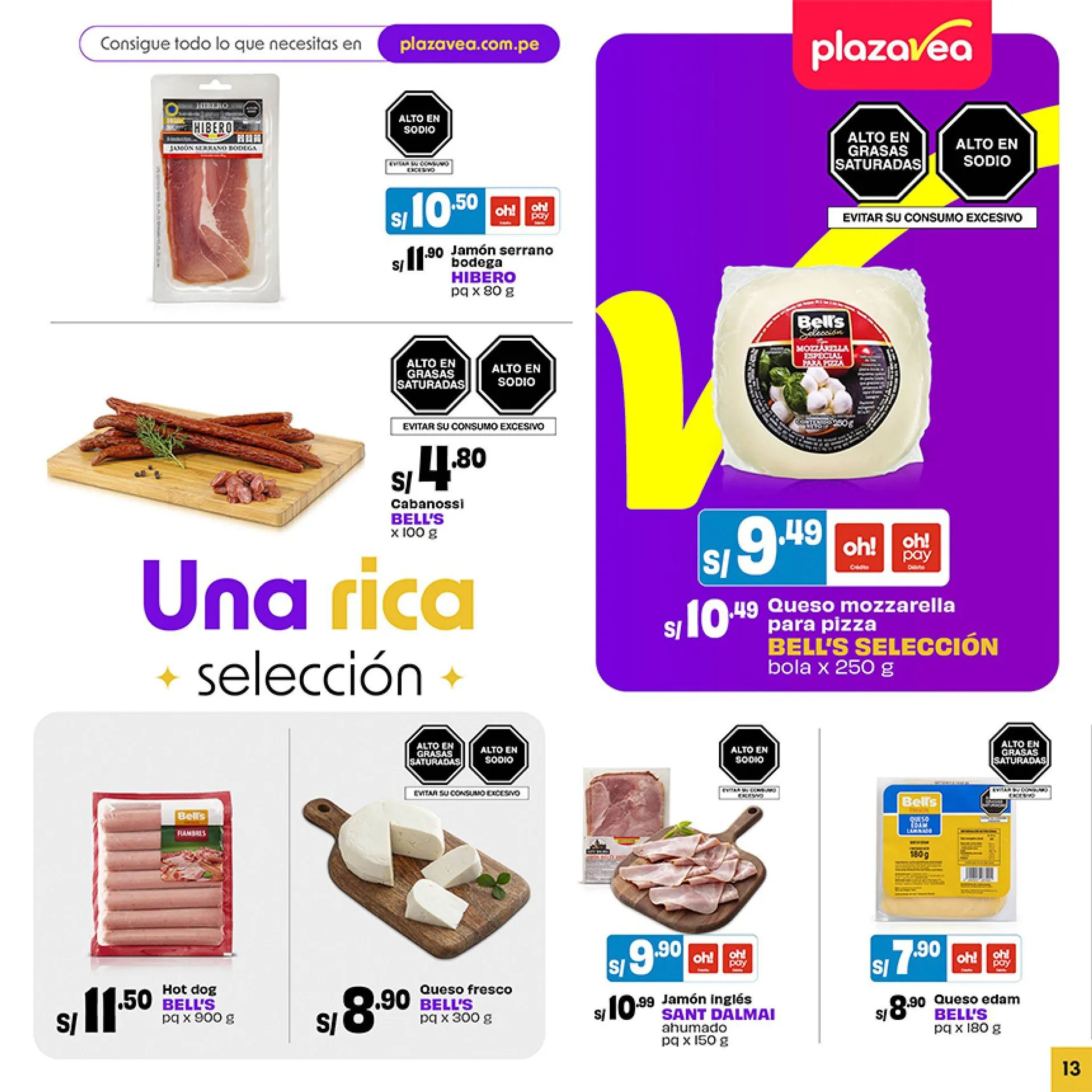 Catalogo de Plaza Vea Ofertas de Folletos  14 de octubre al 3 de noviembre 2024 - Pag 13