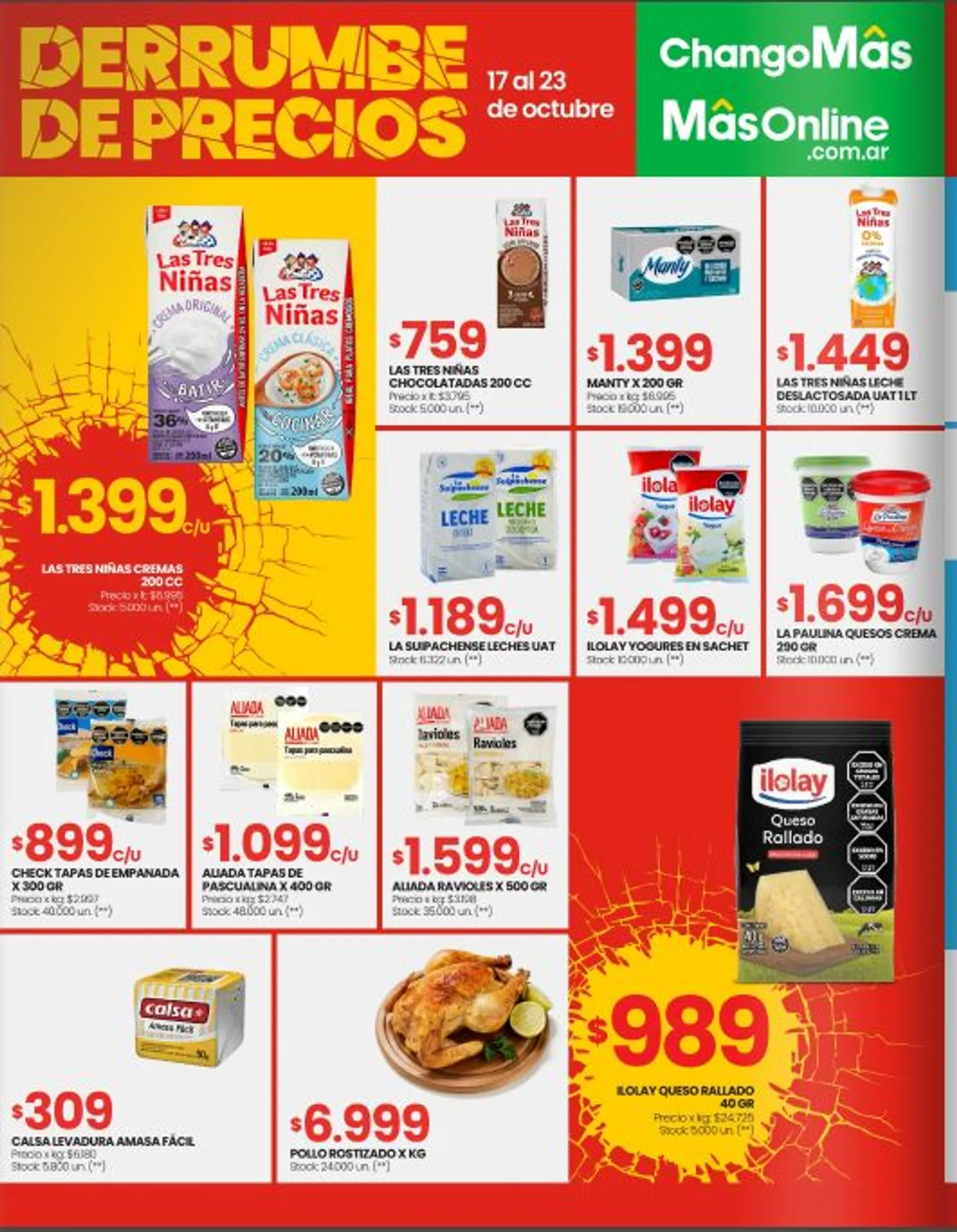 Ofertas de ChangoMas Derrumbre de precios! 18 de octubre al 23 de octubre 2024 - Página 12 del catálogo