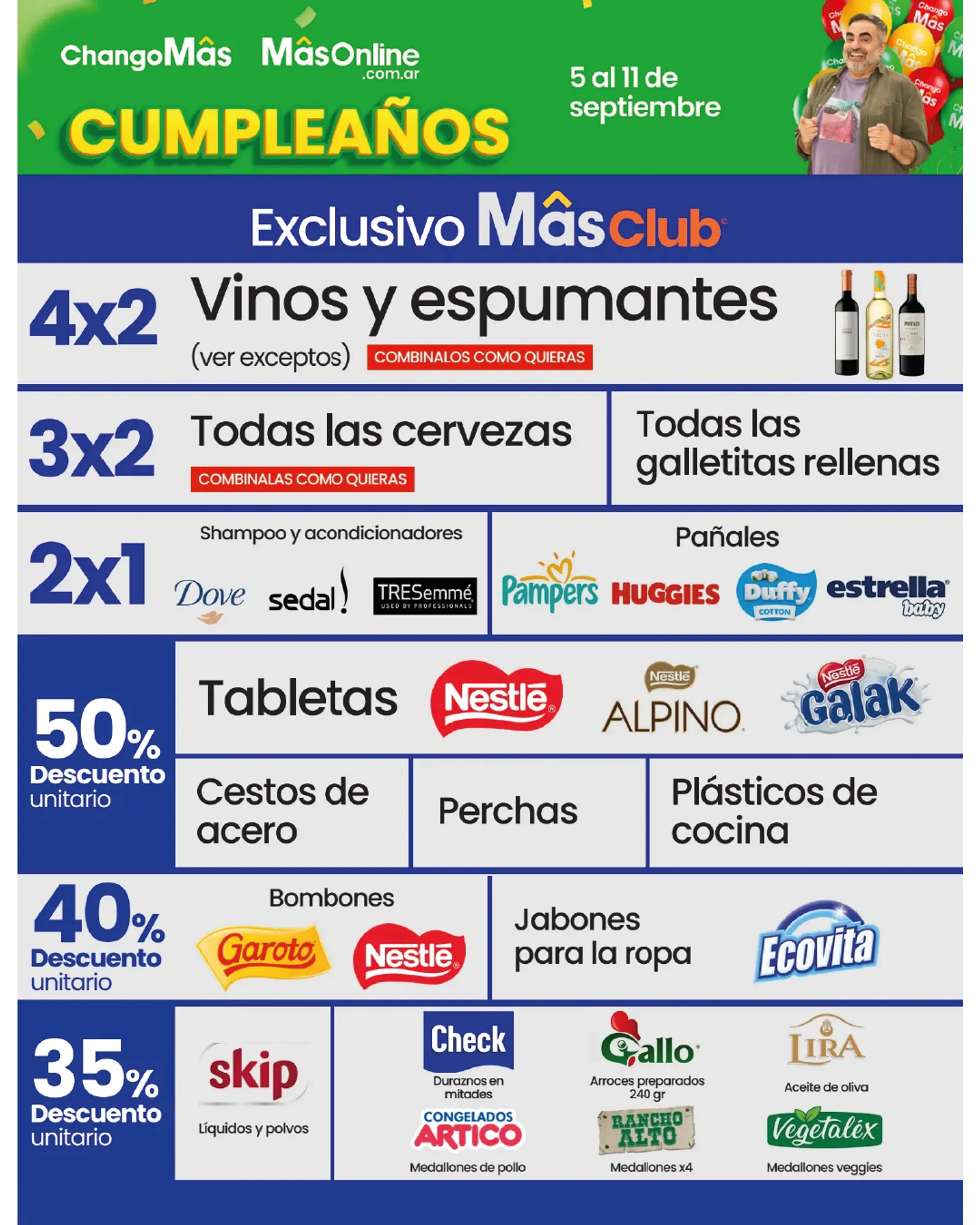 Ofertas de Changomas Ofertas y descuentos 5 de septiembre al 11 de septiembre 2024 - Página 12 del catálogo