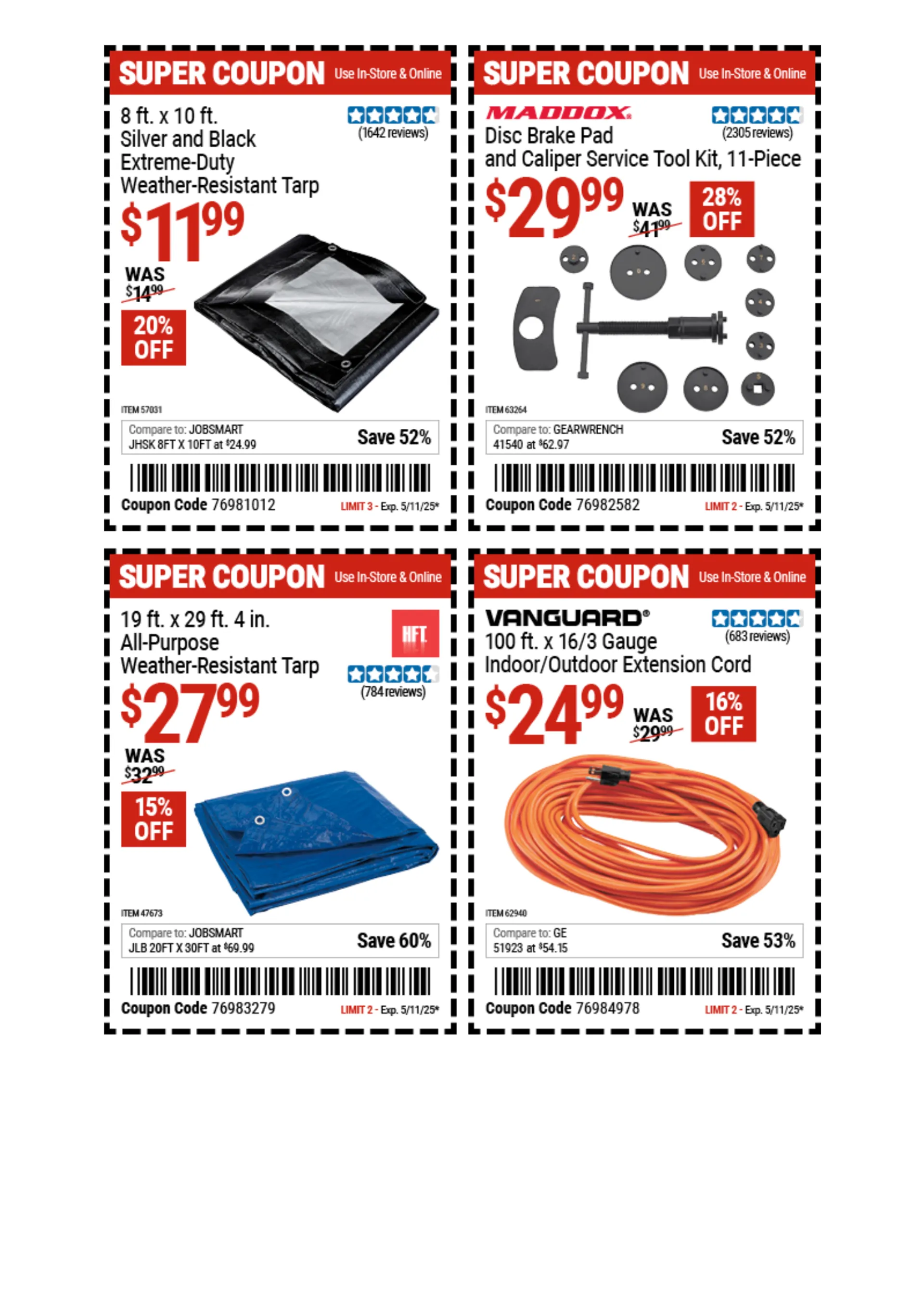 Weekly ad Coupons and Instant Savings  from May 8 to May 22 2025 - Page 12