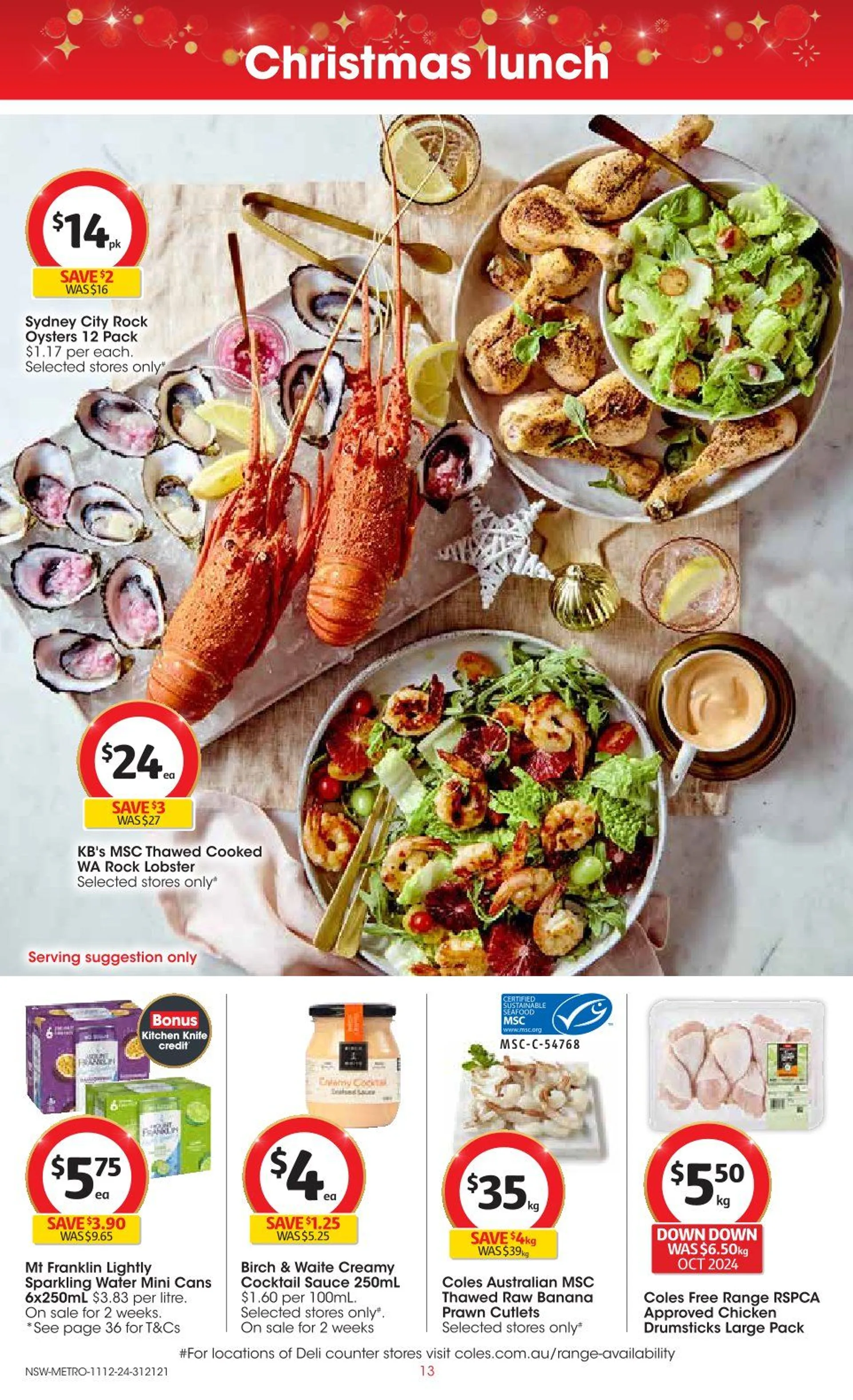 Coles Weekly Ad - Catalogue valid from 11 December to 17 December 2024 - page 13