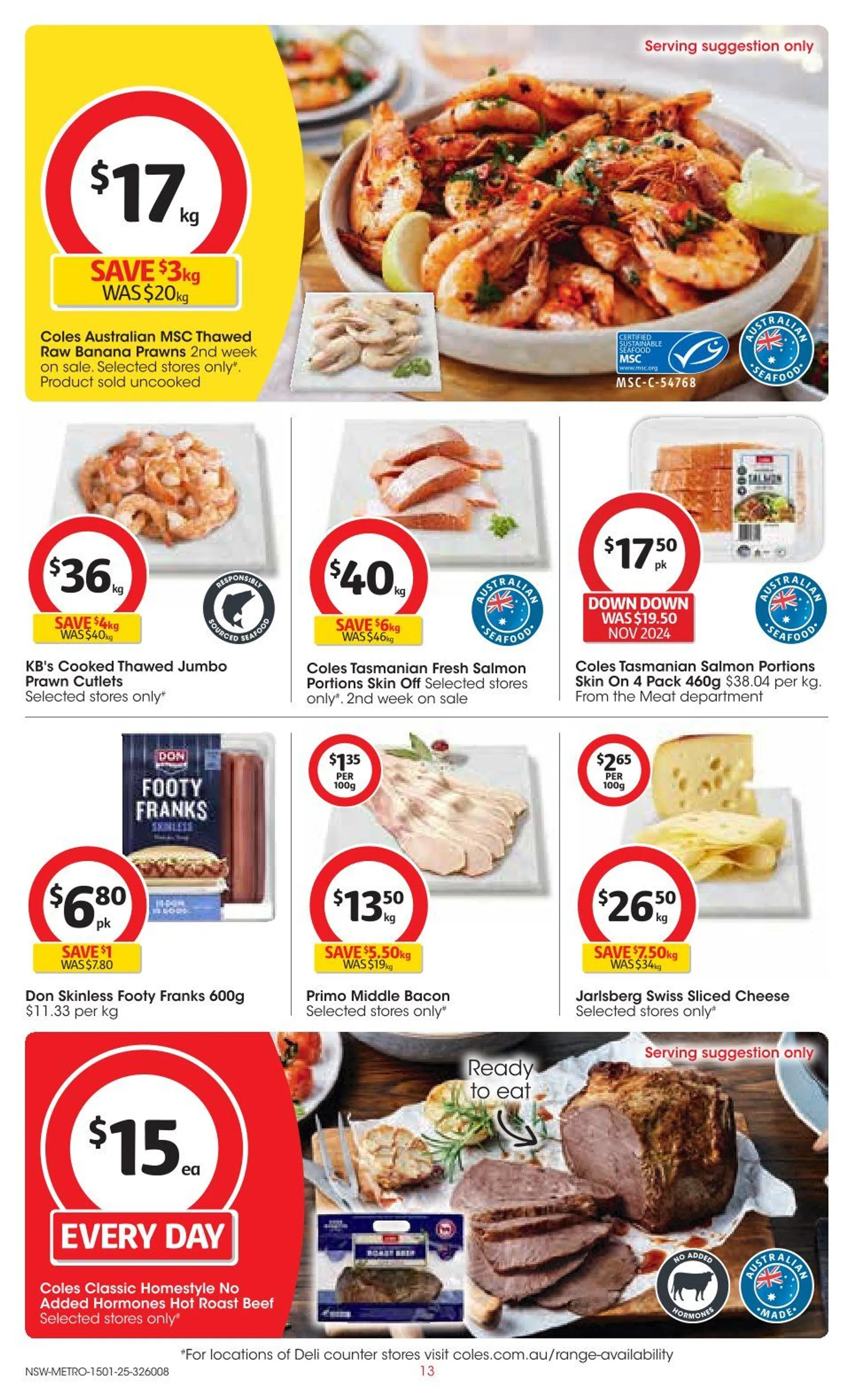 Coles catalogue - Catalogue valid from 15 January to 21 January 2025 - page 13