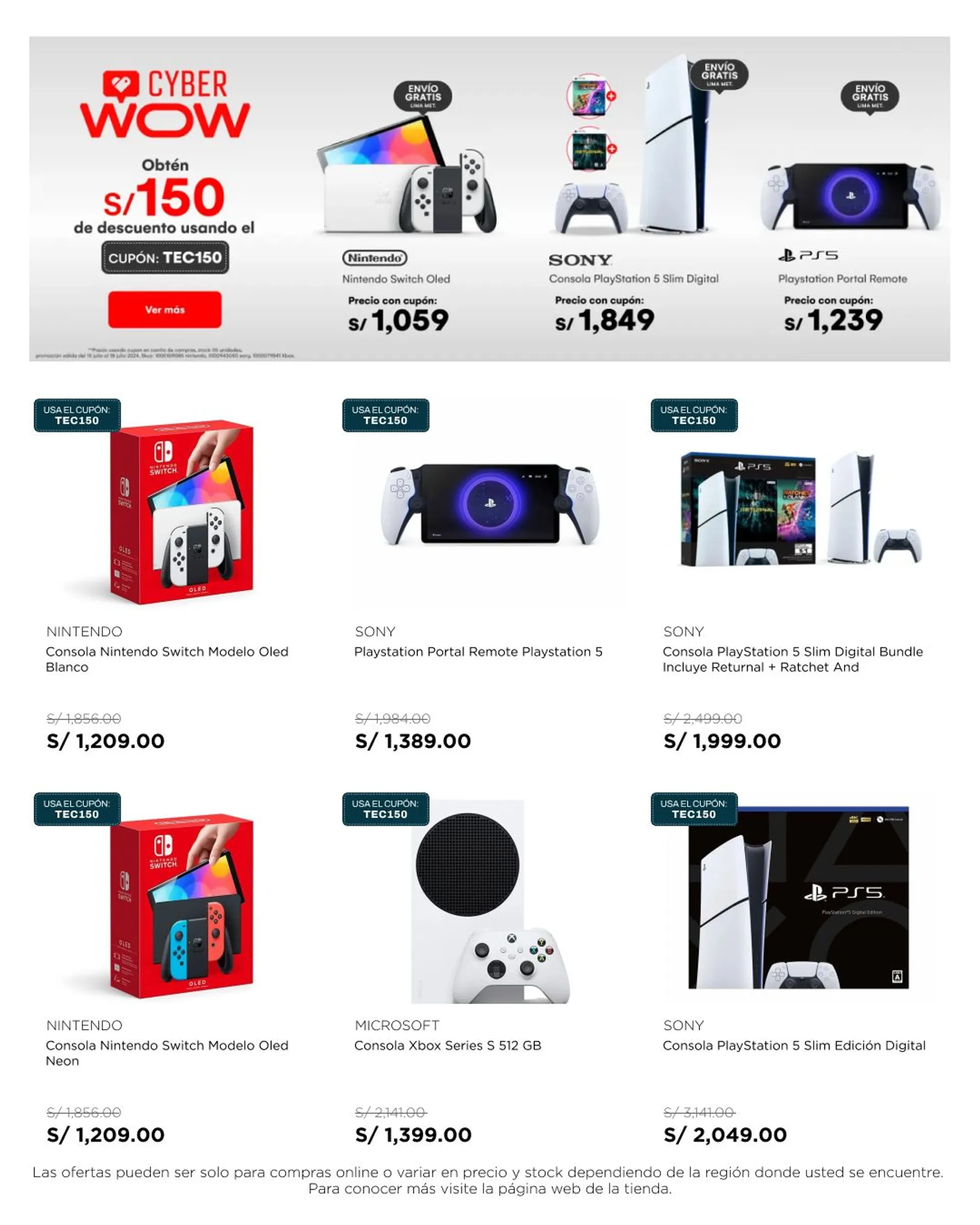 Catalogo de OFERTAS DE CYBER WOW 15 de julio al 18 de julio 2024 - Pag 12