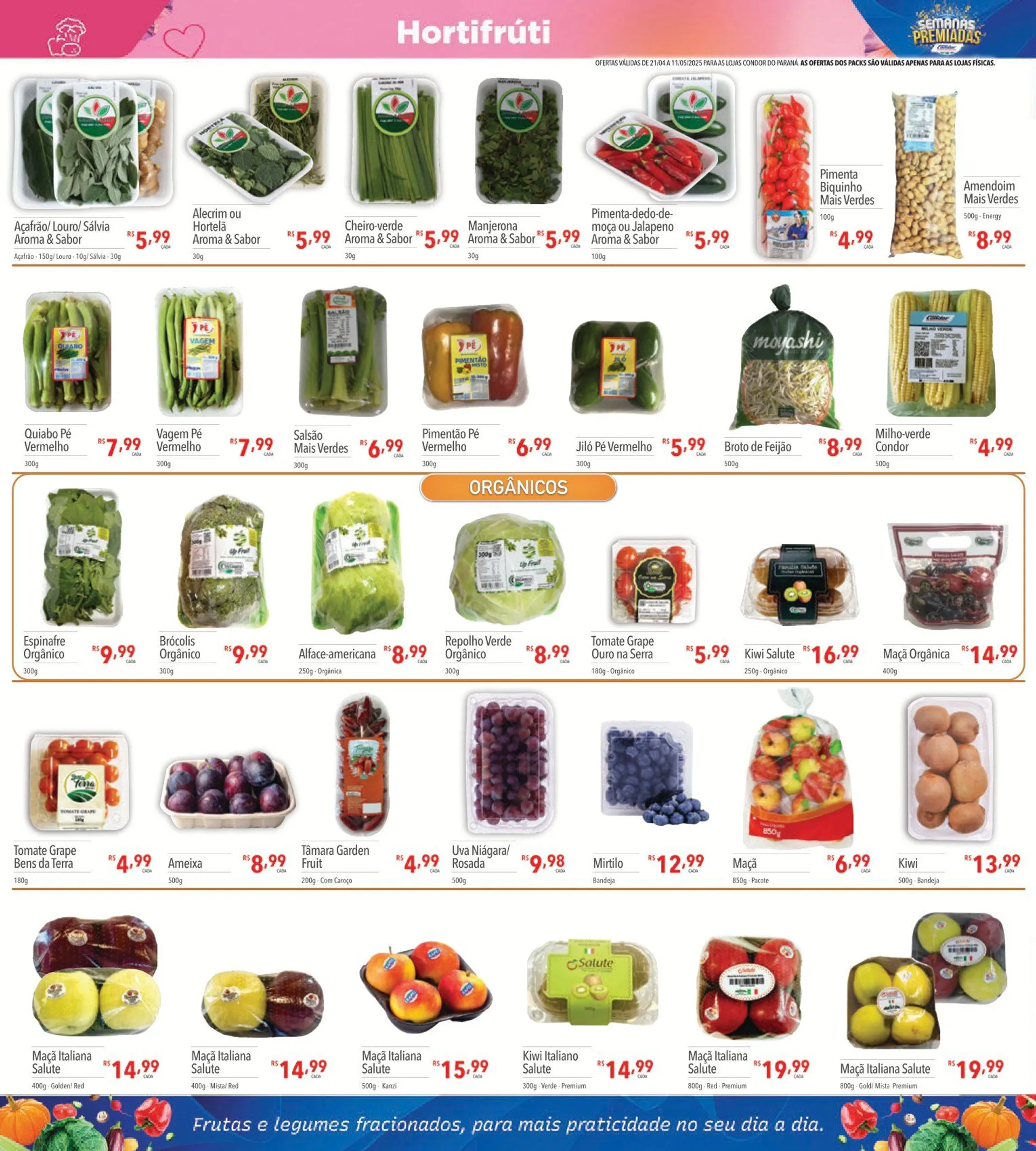 Encarte de Folhetos Supermercados Condor 21 de abril até 14 de maio 2025 - Pagina 14