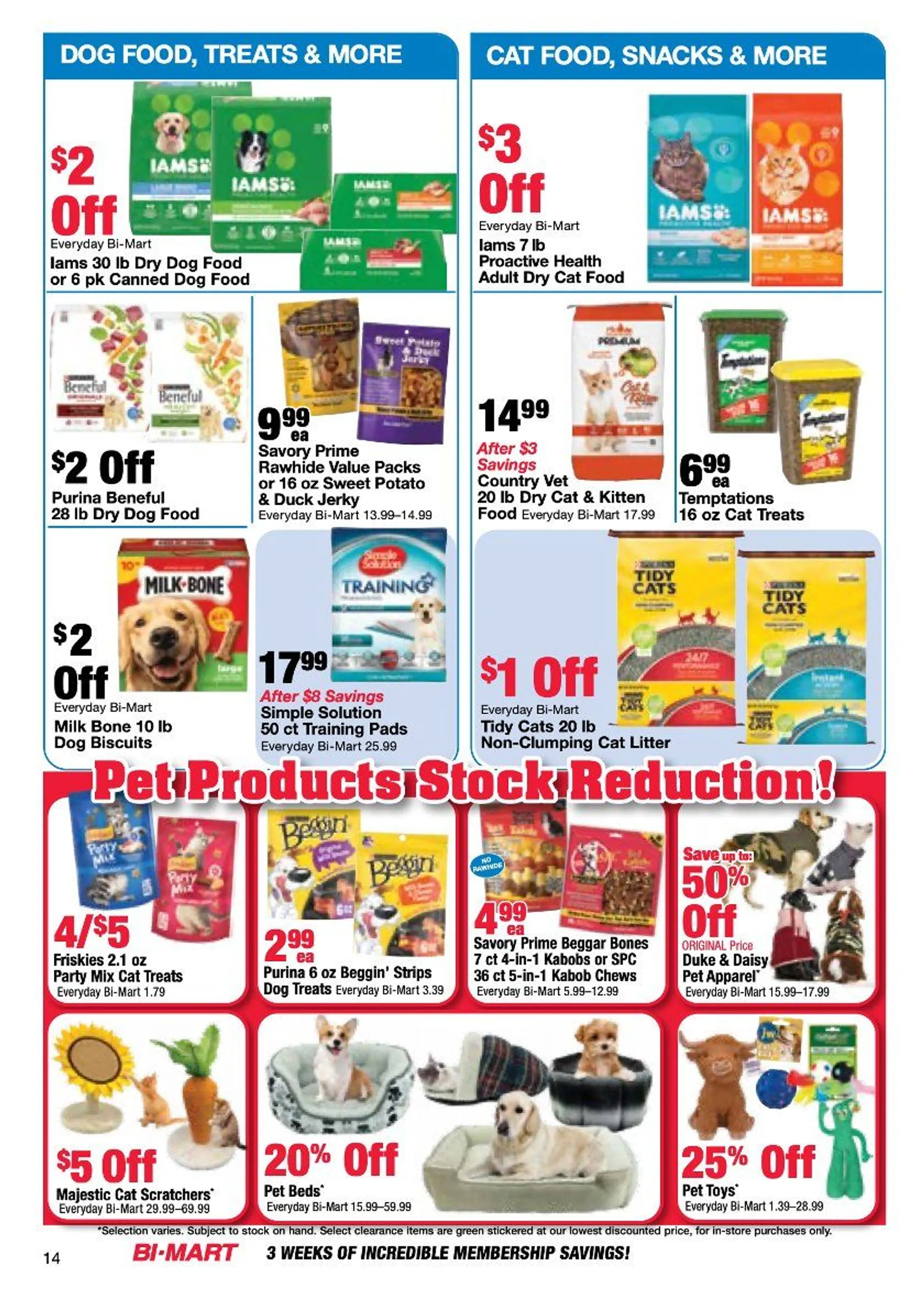 Weekly ad Bi-Mart Sles from December 31 to January 20 2025 - Page 14