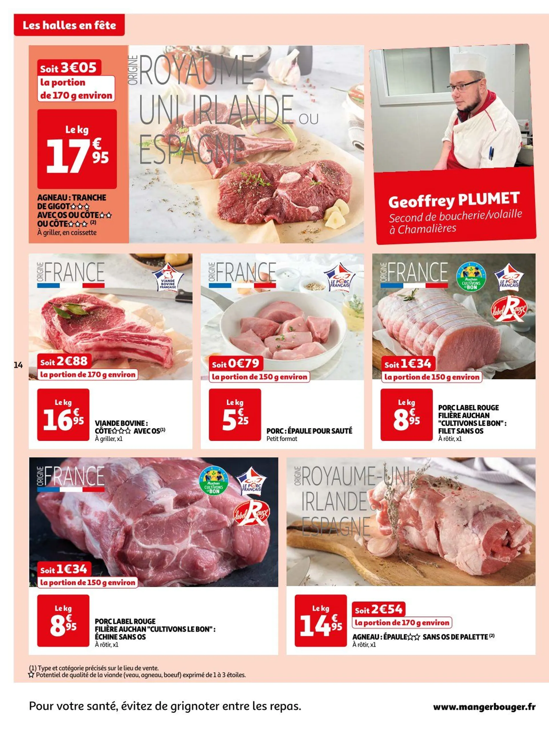 Auchan Offres de brochures du 1 octobre au 6 octobre 2024 - Catalogue page 14