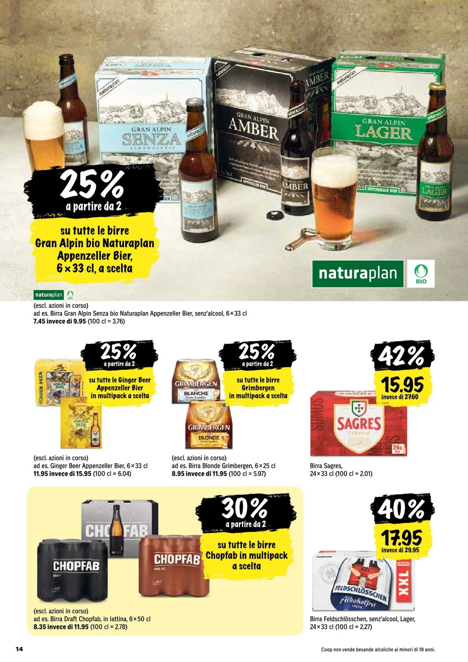 Katalog von Coop von 30. Januar bis 5. Februar 2025 - Prospekt seite  14