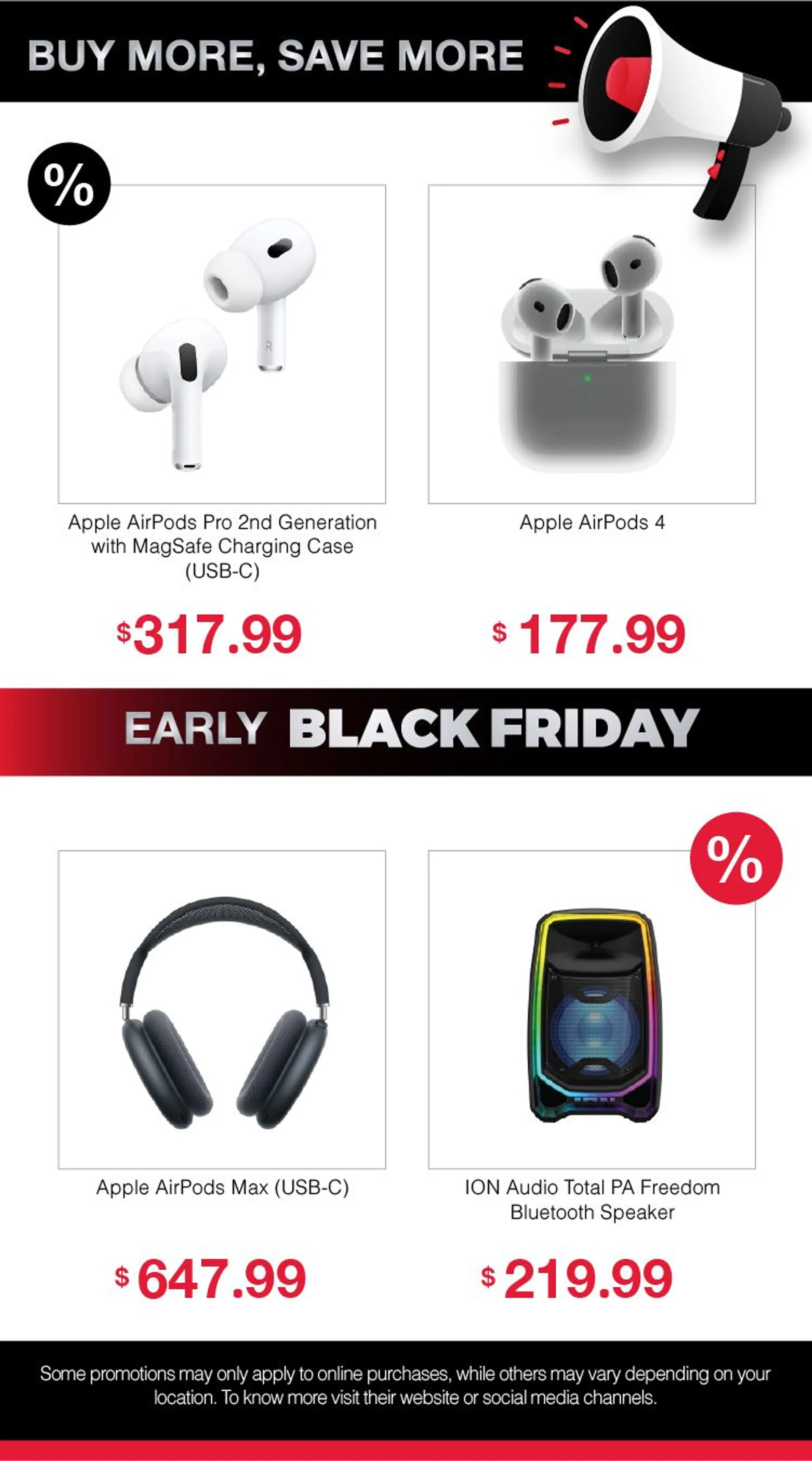 Black Friday deals from November 5 to November 30 2024 - flyer page 13