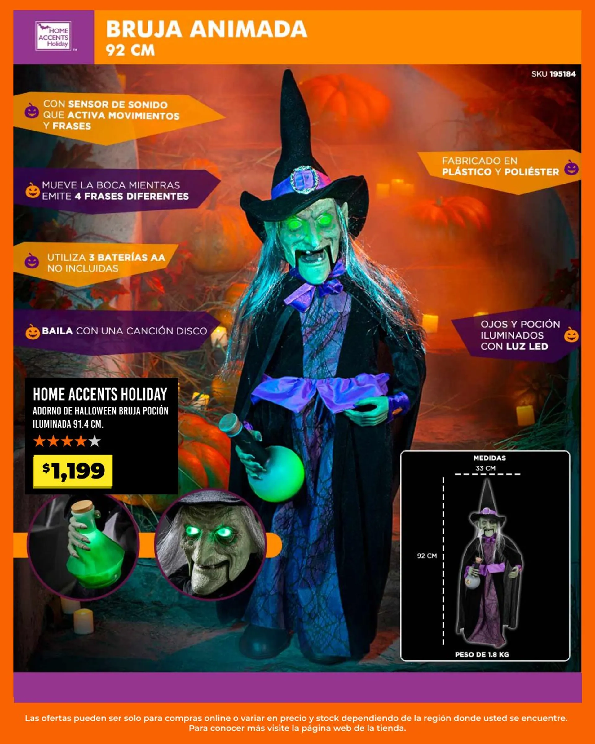 Catálogo de Decoración de Halloween 16 de agosto al 30 de septiembre 2024 - Pagina 13