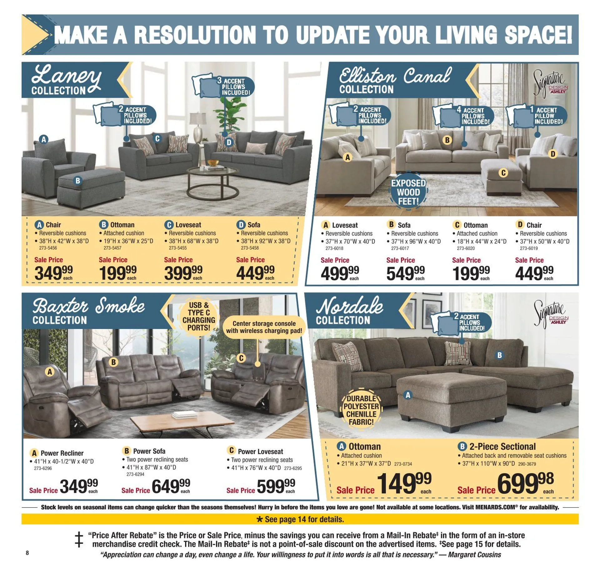 Weekly ad Menards Sales from January 6 to January 12 2025 - Page 14