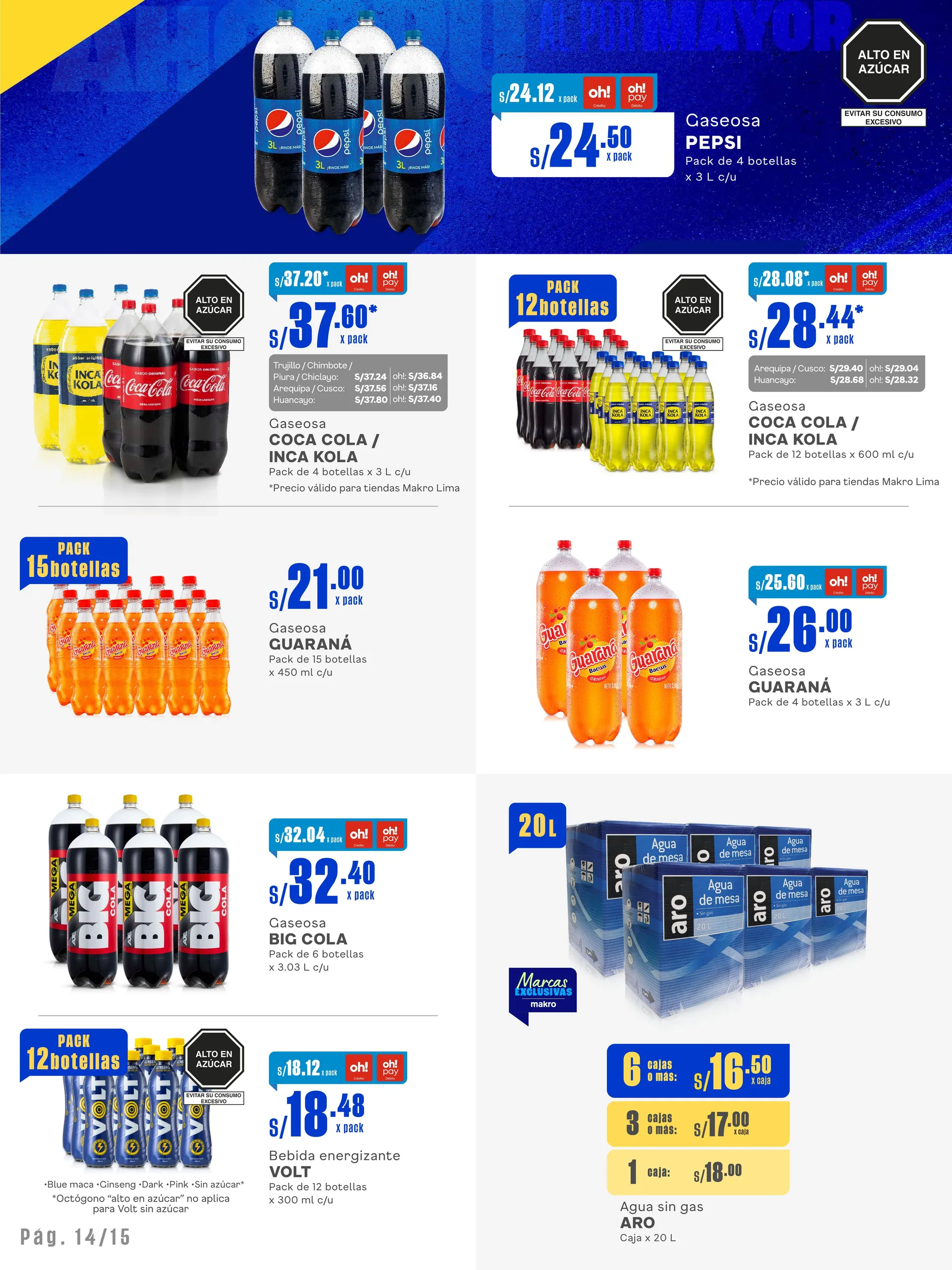 Catalogo de Makro Oferta de Folletos 10 de octubre al 23 de octubre 2024 - Pag 14