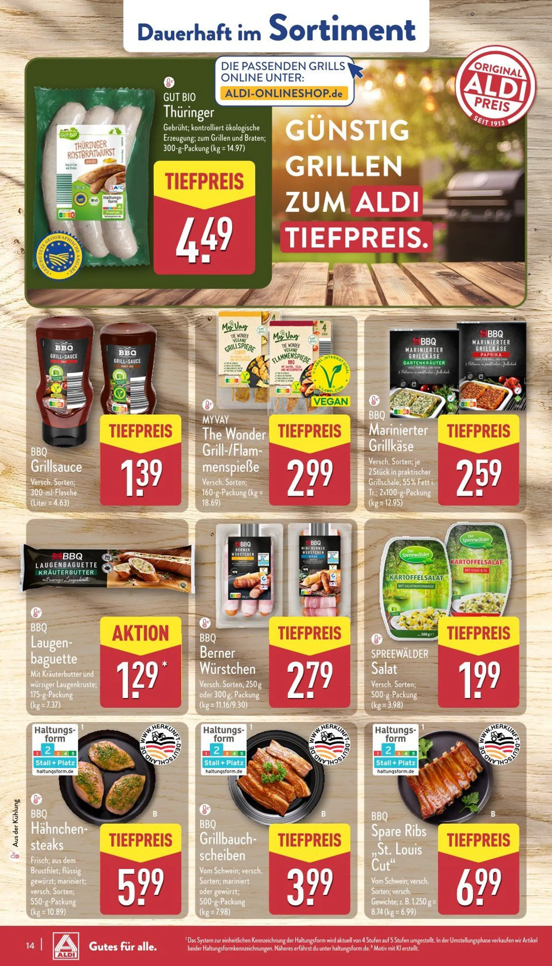 ALDI Aktuell Angebote von 14. April bis 19. April 2025 - Prospekt seite 49